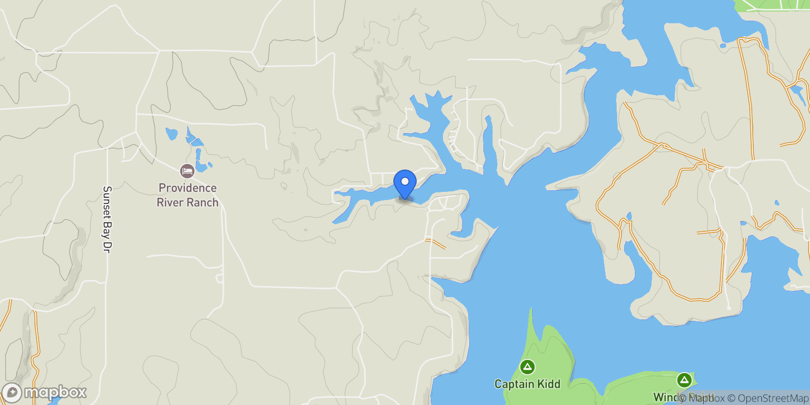 Map showing 216 Private Road 1735, Chico, Texas, United States.