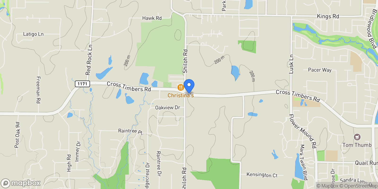Map showing TBD FM 1171, Lewisville, Texas, United States.