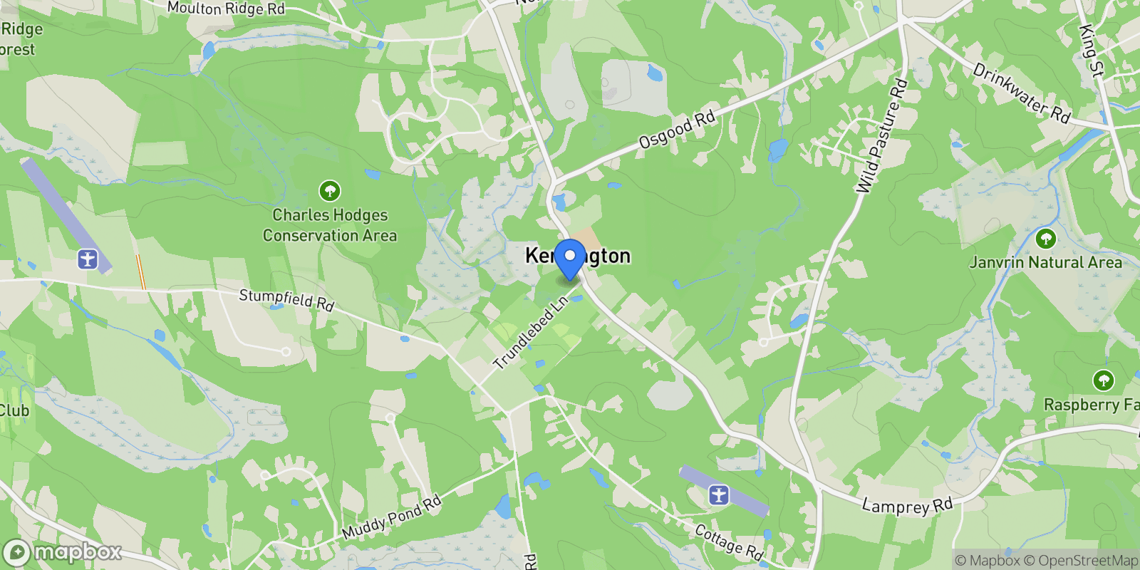 Map showing 00 Hilliard Road Unit 46-A, Kensington, NH 03833, Kensington, New Hampshire, United States.
