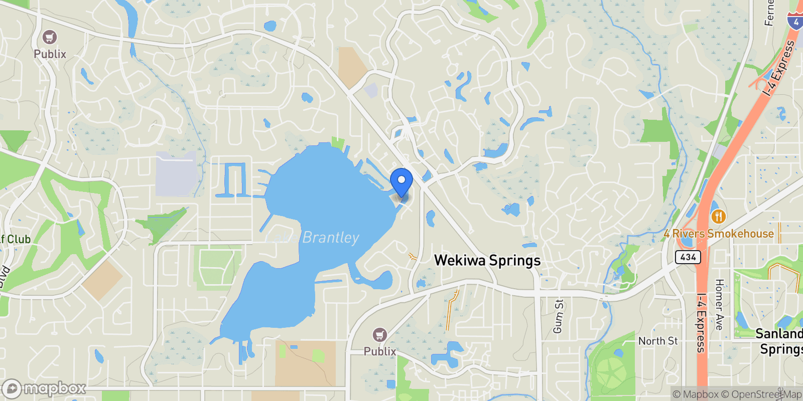 Map showing 213 N Monterey Isle, Longwood, FL 32779, Longwood, Florida, United States.