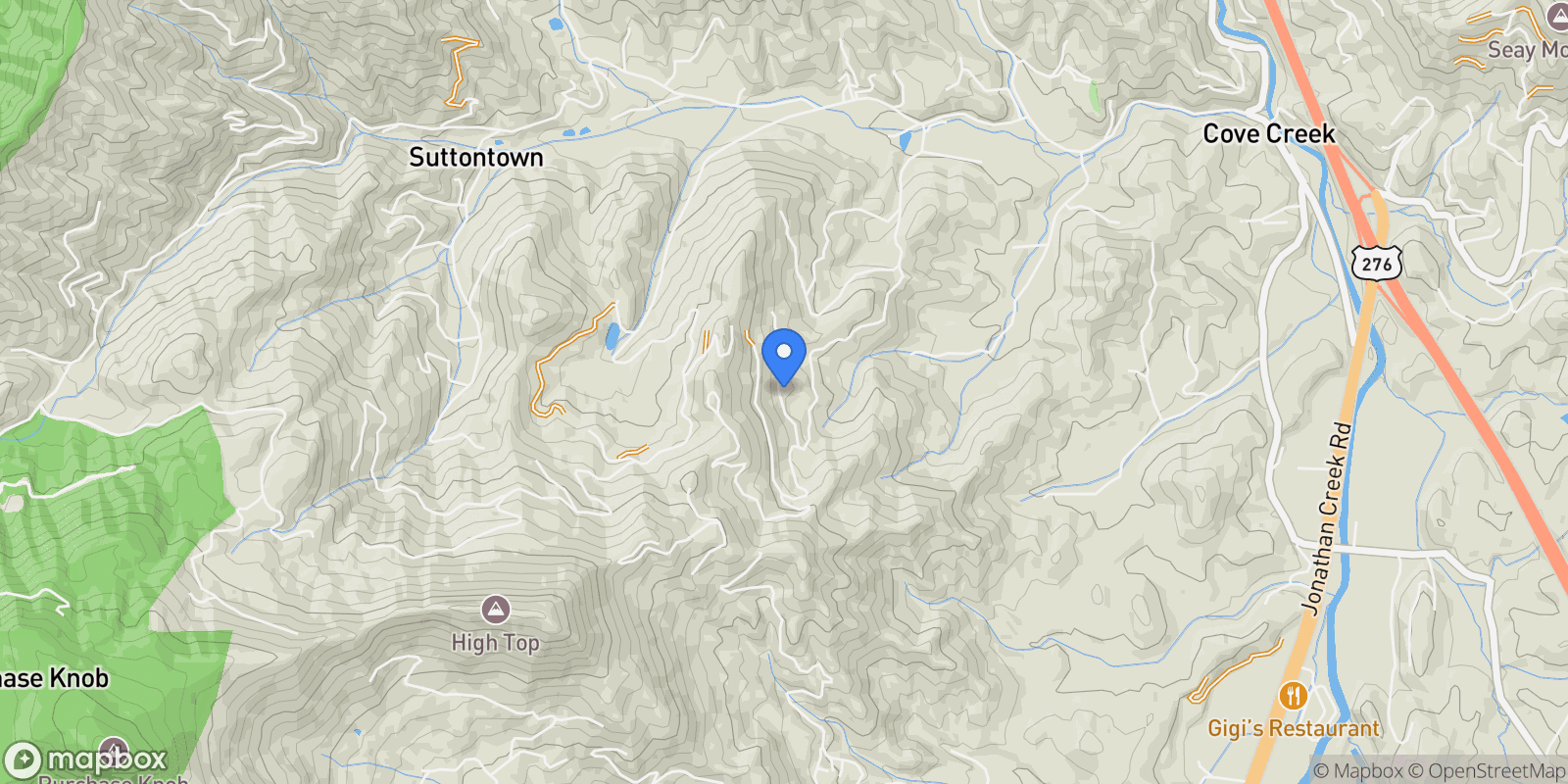 Map showing 156 Jubilee Way, Waynesville, NC 28785, Waynesville, North Carolina, United States.