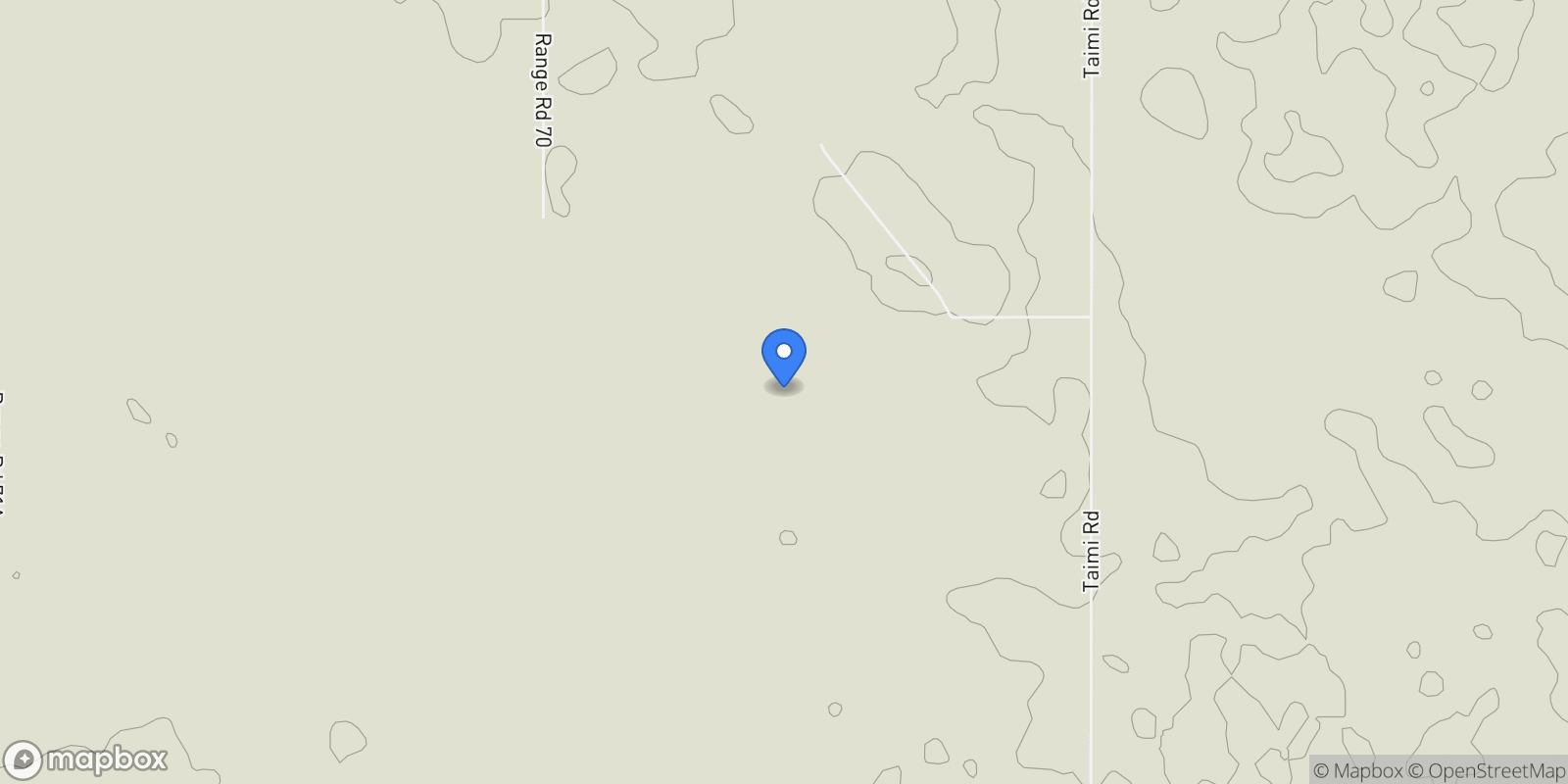 Map showing 373028 7-1, Rural Clearwater County, AB, T4T2A3, CANADA, Rocky Mountain House, Alberta, Canada.