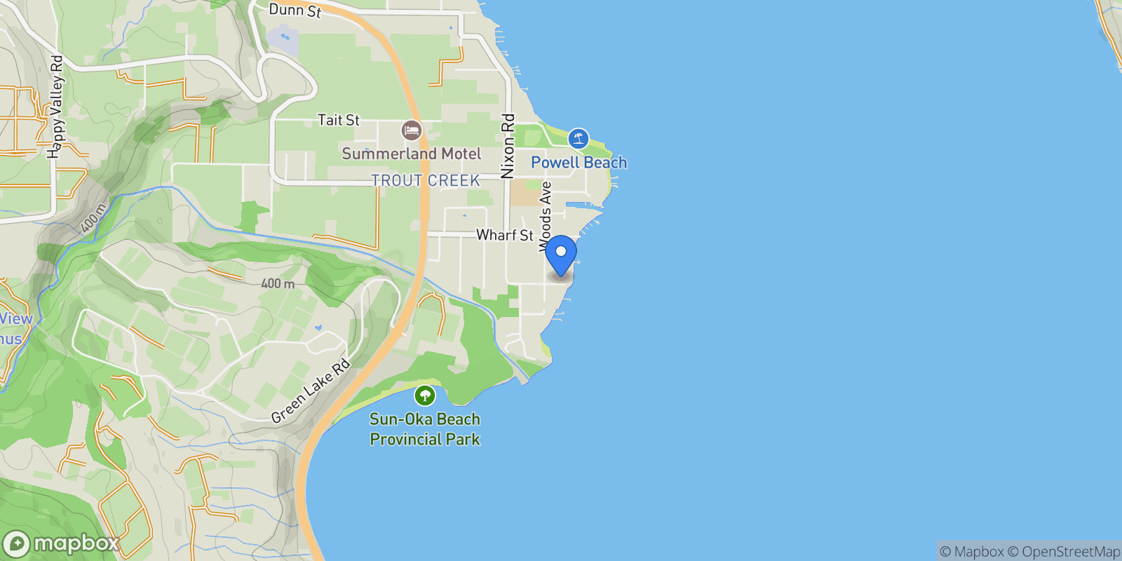 Map showing 704 Stonor Street, Summerland, BC V0H1Z9, Summerland, British Columbia, Canada.