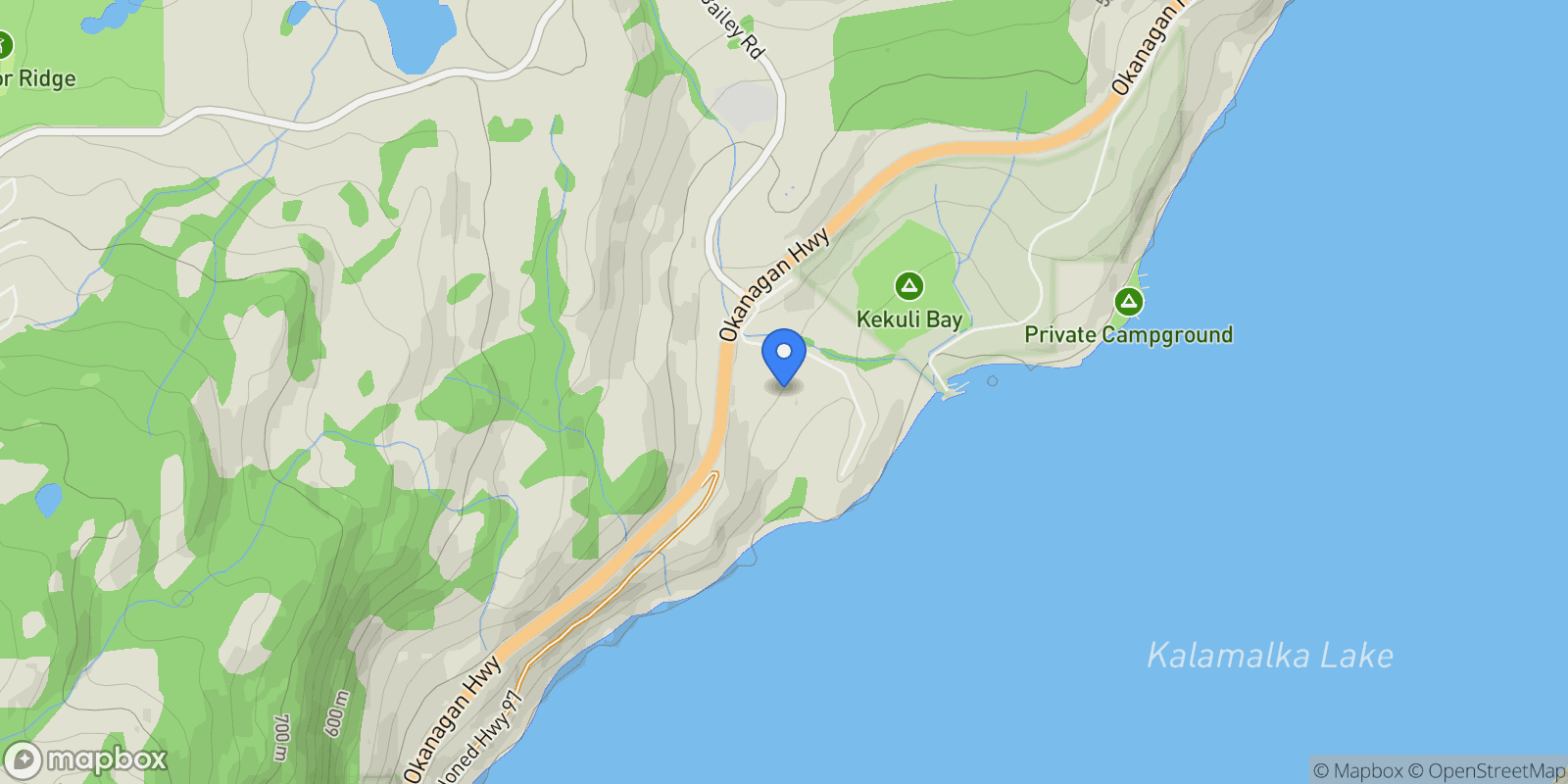 Map showing 201 Highway 97, Vernon, BC V1H 1G1, Vernon, British Columbia, Canada.