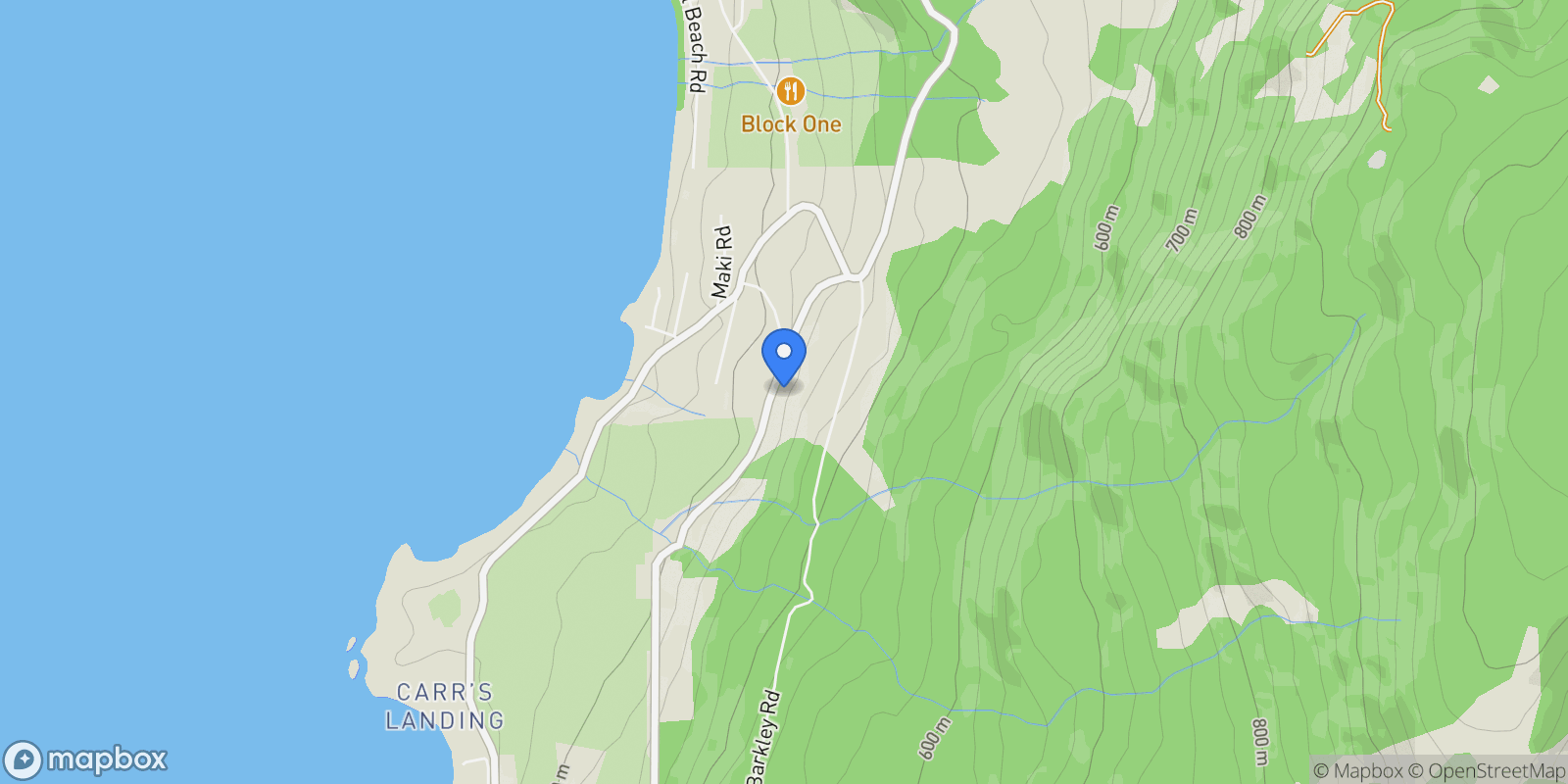 Map showing 16455 Commonage Road, Lake Country, BC V4V 1B3, Lake Country, British Columbia, Canada.