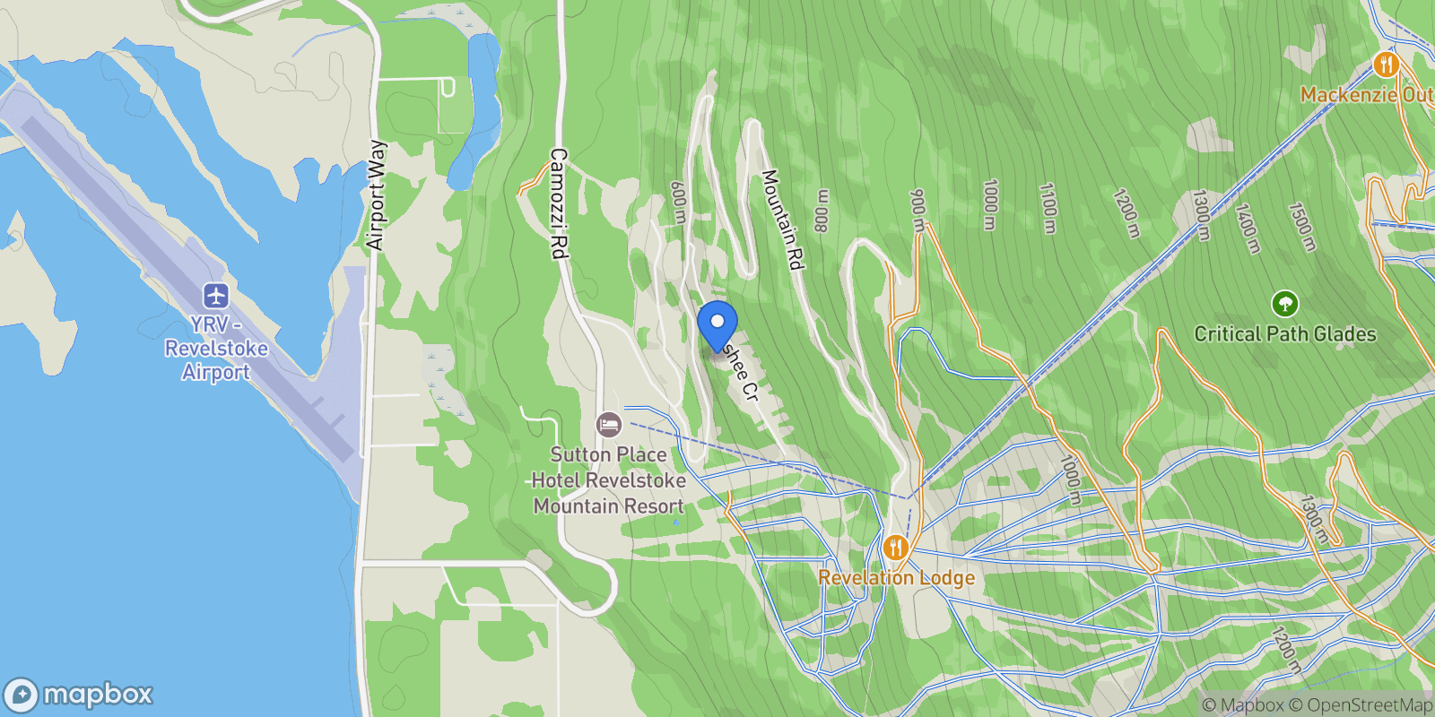 Map showing 22-2465 Monashee Court, Revelstoke, BC V0E 2S3, Revelstoke, British Columbia, Canada.