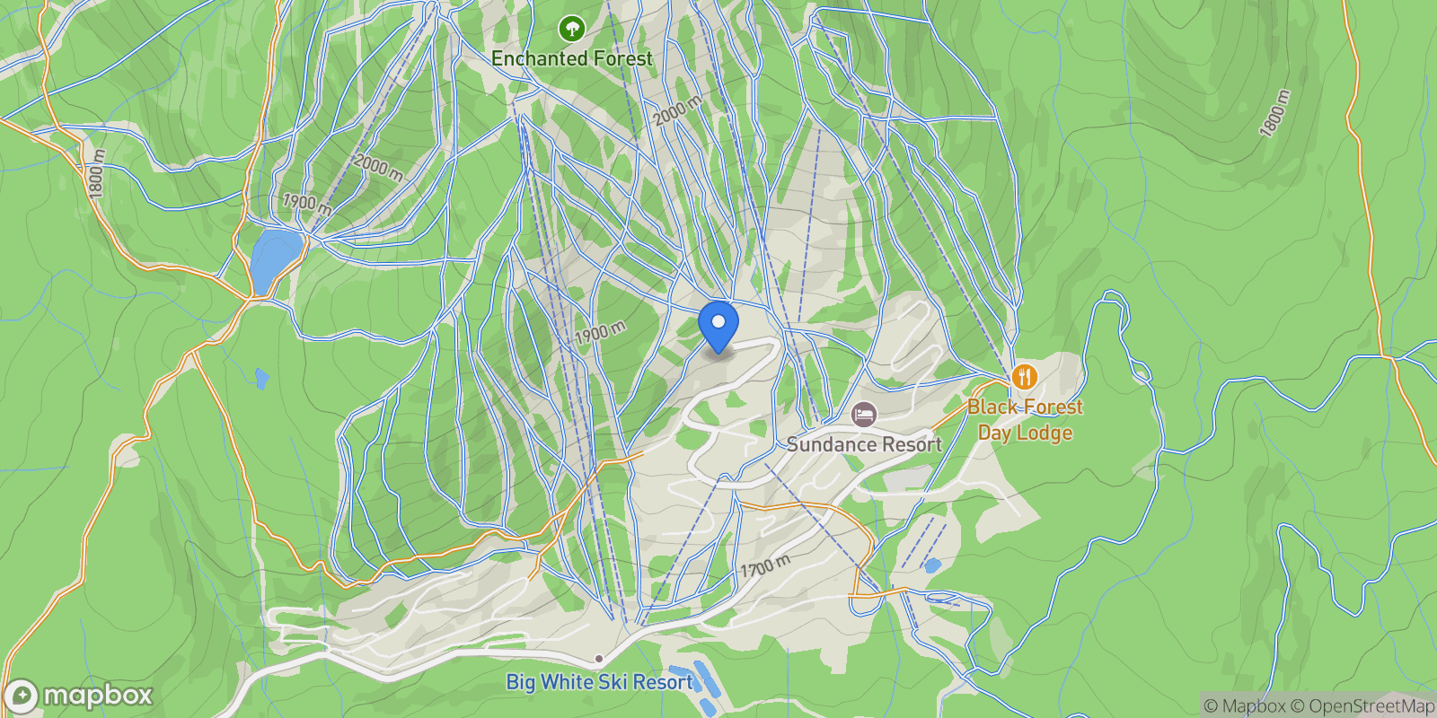 Map showing 26-7640 Porcupine Road, Big White, BC V1P 1T4, Beaverdell, British Columbia, Canada.