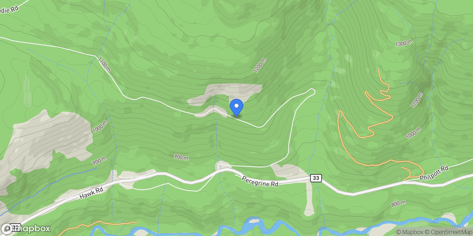 Map showing 8250 Sun Valley Road, Joe Rich, BC V1P 1J3, Kelowna, British Columbia, Canada.
