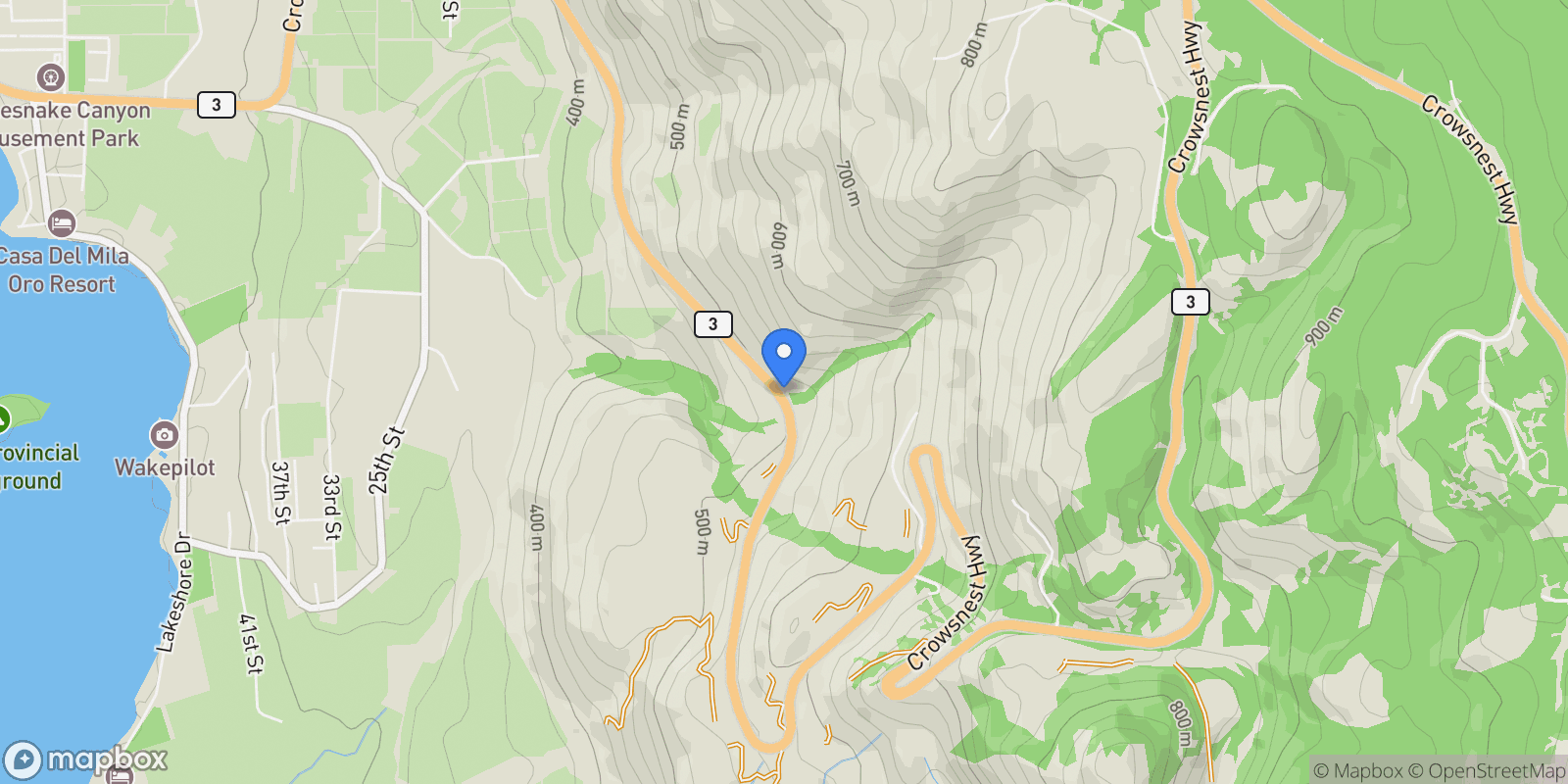 Map showing Lot 4 1750 Highway 3 E, Osoyoos, BC V0H 1V6, Osoyoos, British Columbia, Canada.