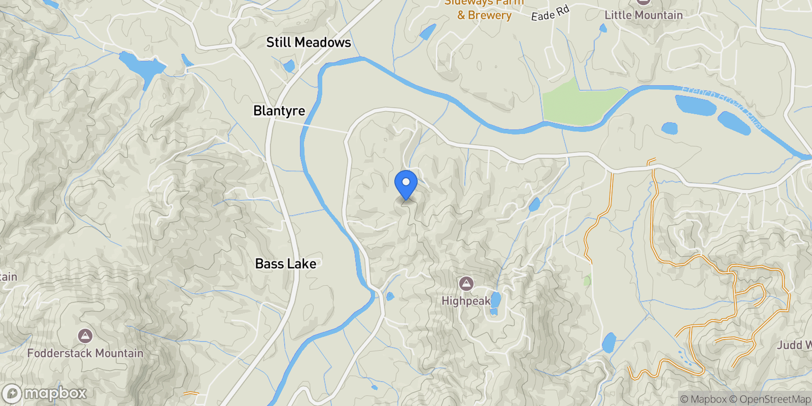 Map showing 2399 PLEASANT GROVE Road, Hendersonville, NC 28739, Laurel Park, North Carolina, United States.