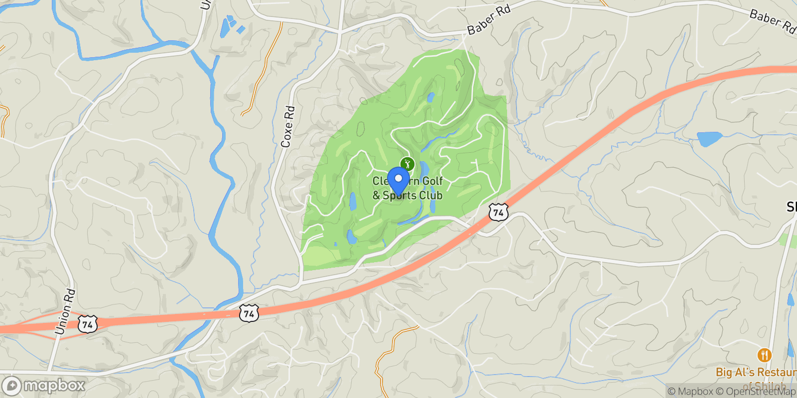 Map showing 733 Plantation Drive Extension, Rutherfordton, NC 28139, Rutherfordton, North Carolina, United States.