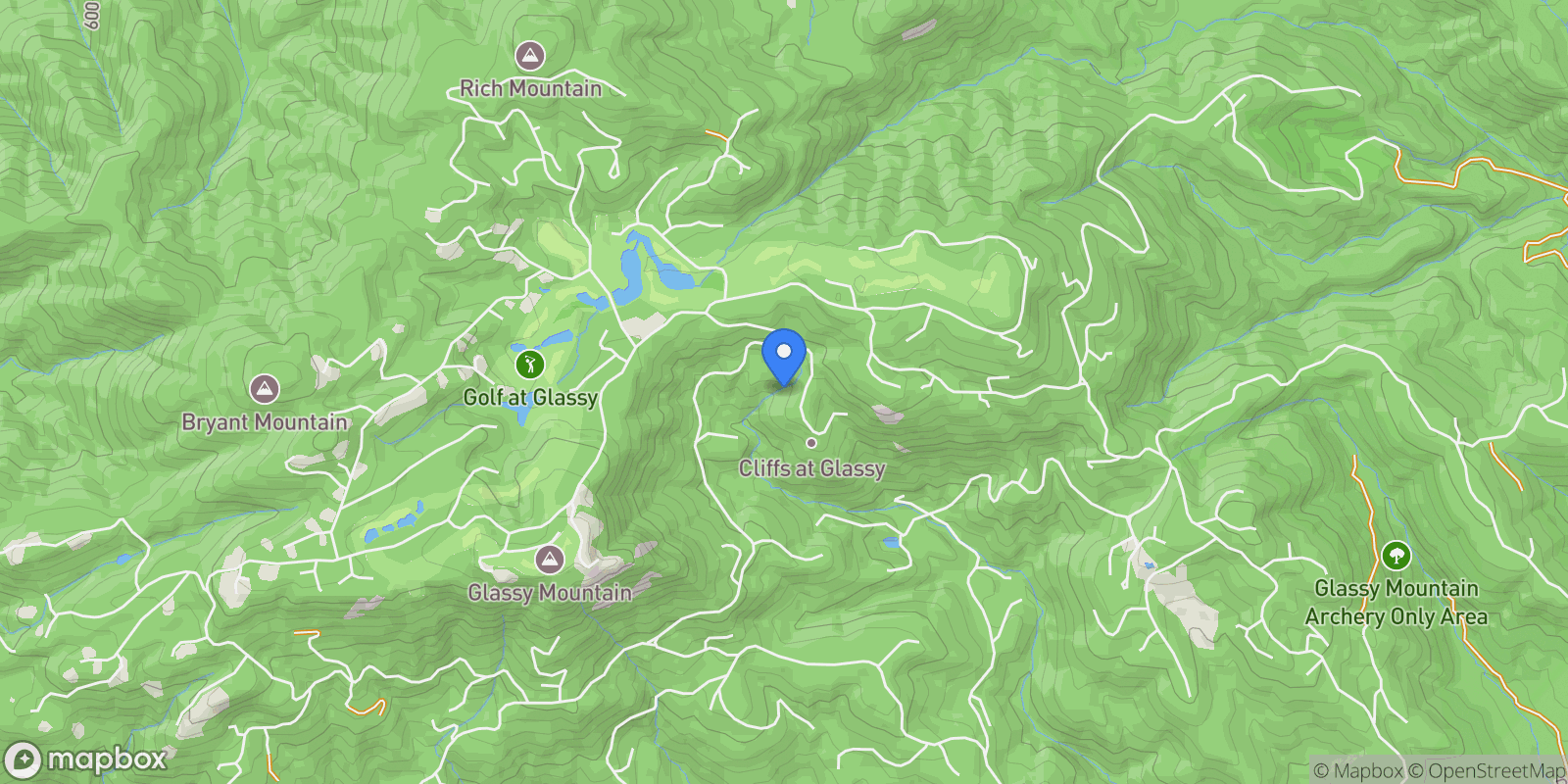Map showing 20 Moccasin Flower Trail, Landrum, SC 29356, Landrum, South Carolina, United States.