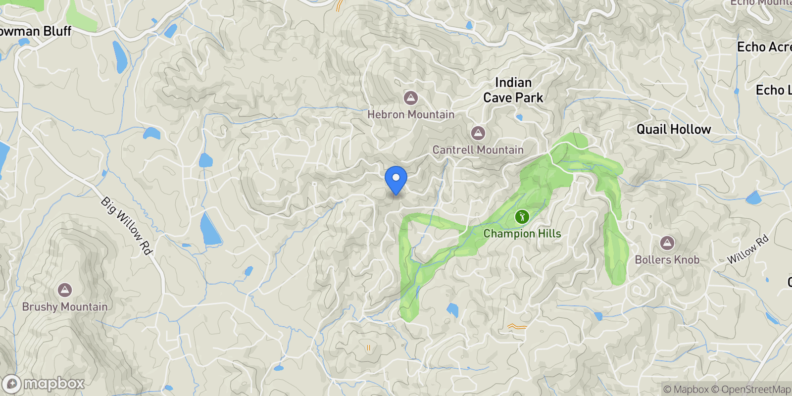 Map showing 158 Chattooga Run, Hendersonville, NC 28739, Laurel Park, North Carolina, United States.