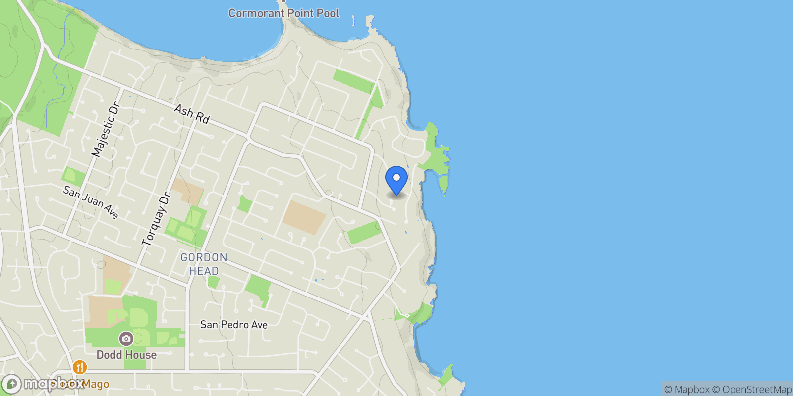 Map showing 2059 Saltair Pl, Saanich, British Columbia, Canada.