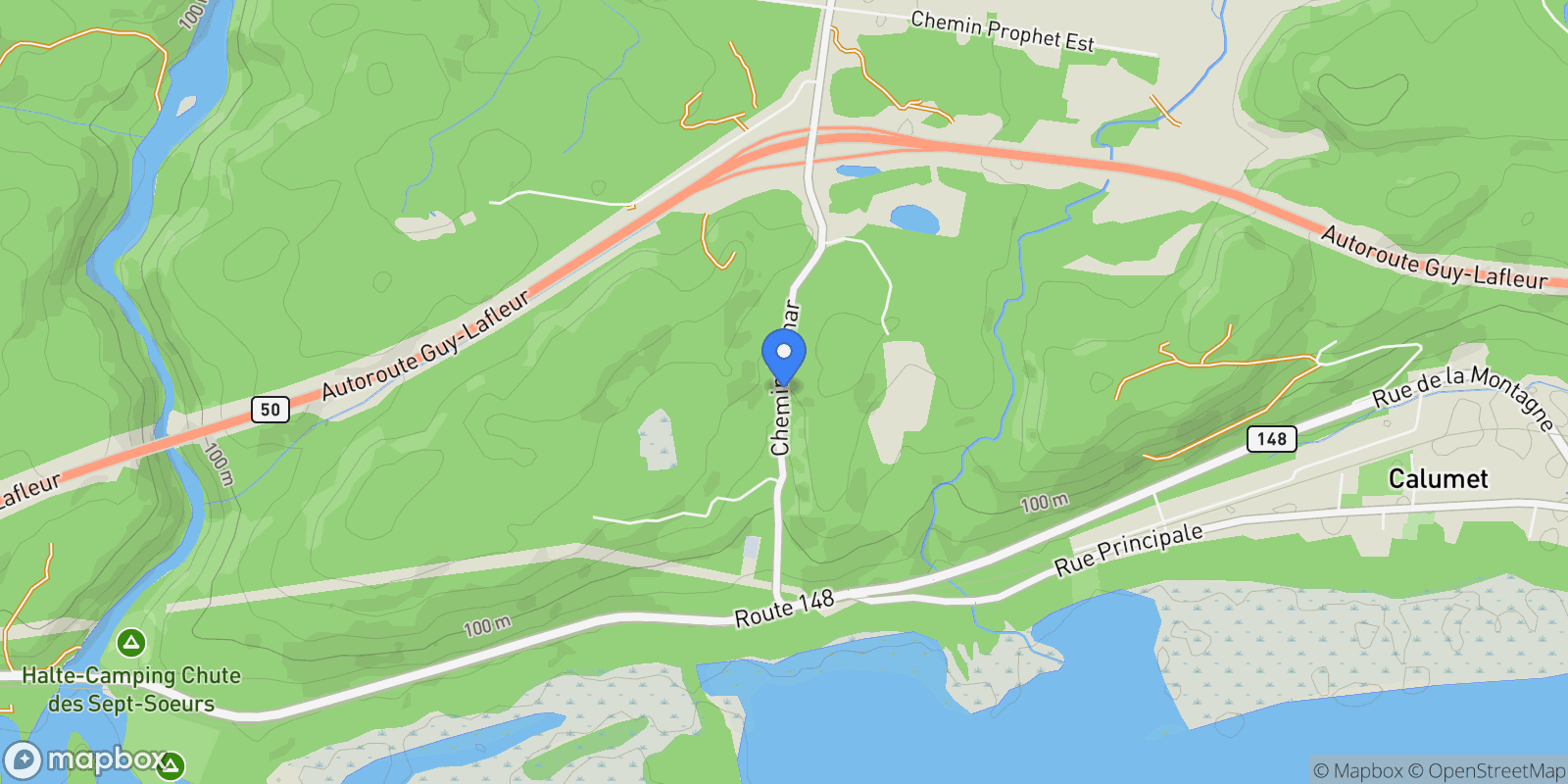 Map showing 359 Ch. Kilmar, Grenville-sur-la-Rouge, QC J0V1B0, Calumet, Grenville-sur-la-Rouge, Quebec, Canada.