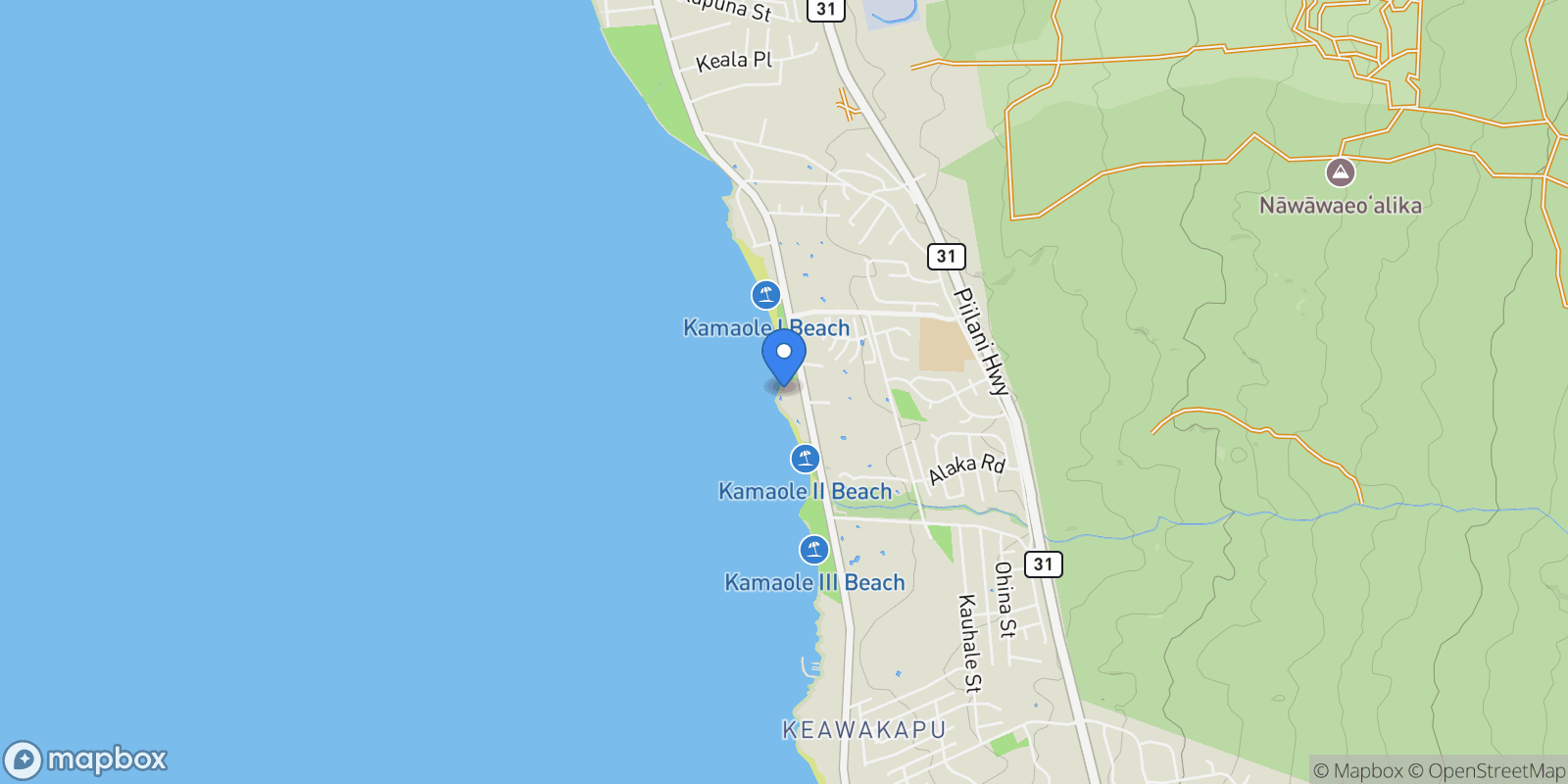 Map showing 2430 S Kihei Rd, Kihei, HI 96753, Kihei, Hawaii, United States.
