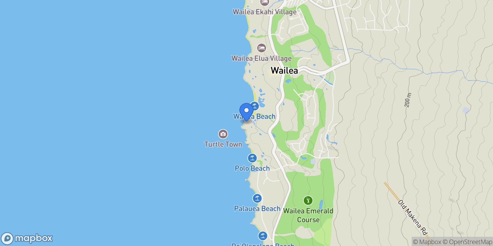 Map showing 4000 Wailea Alanui Dr, Kihei, HI 96753, Kihei, Hawaii, United States.