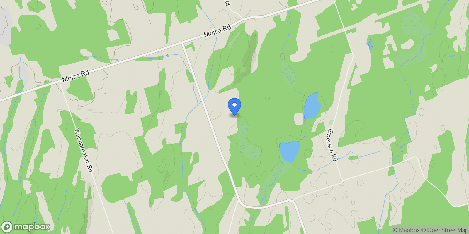 Map showing 1624 Phillipston Road, Roslin, ON K0K 2Y0, Roslin, Ontario, Canada.