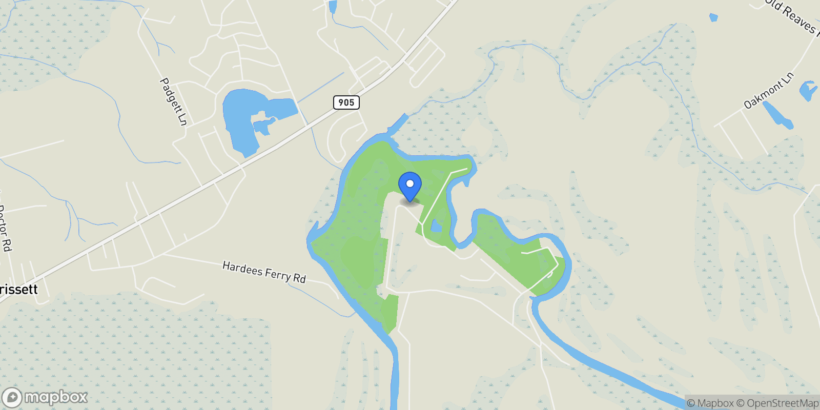 Map showing 881 Rowe Pond Rd., Conway, SC 29526, Conway, South Carolina, United States.