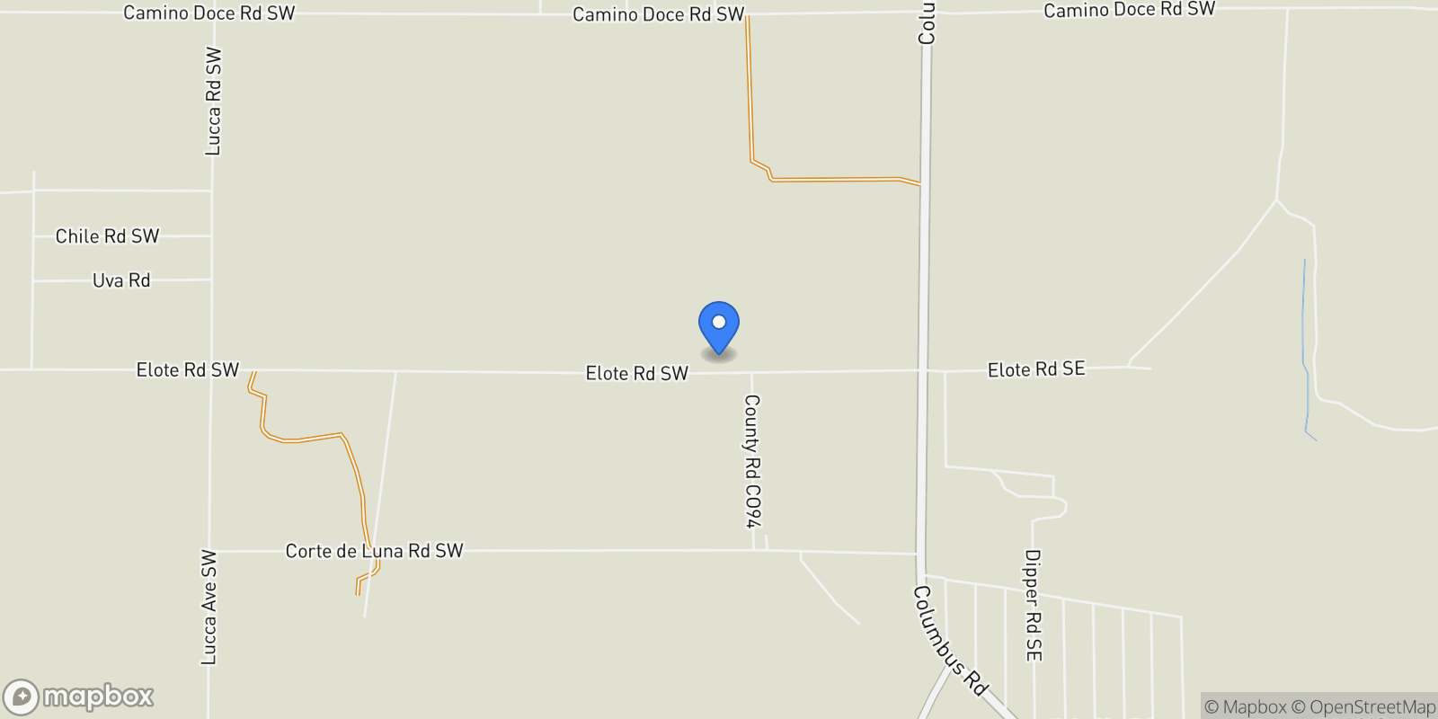 Map showing 12965 SW Delphine Road, Deming, NM 88030, Deming, New Mexico, United States.