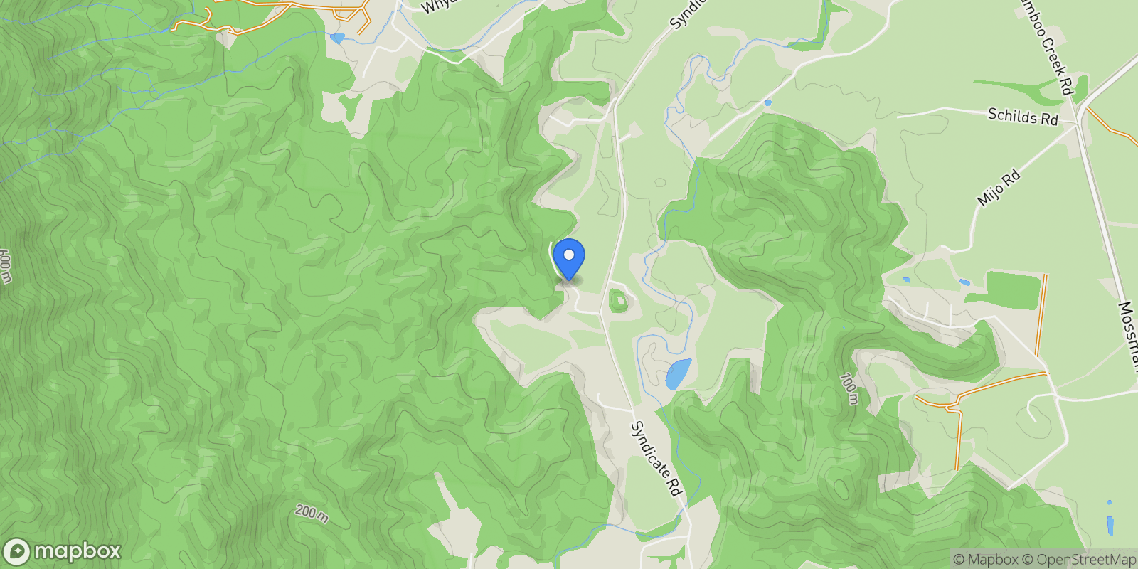 Map showing Miallo, Whiteley Rd, Miallo, Queensland, Australia.
