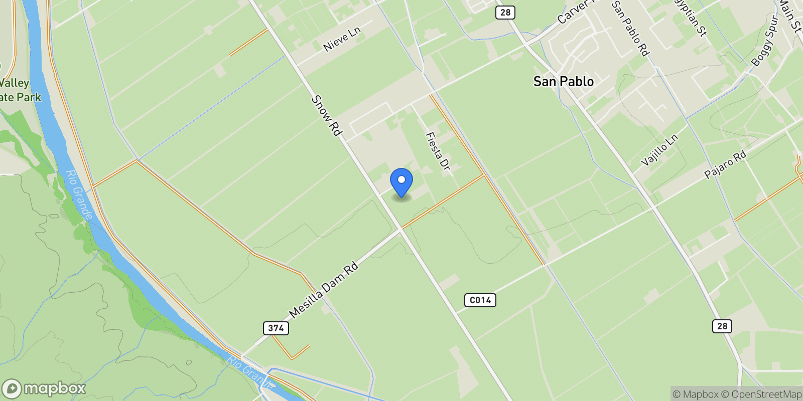 Map showing 4601 B Snow Road, Las Cruces, NM 88005, Las Cruces, New Mexico, United States.