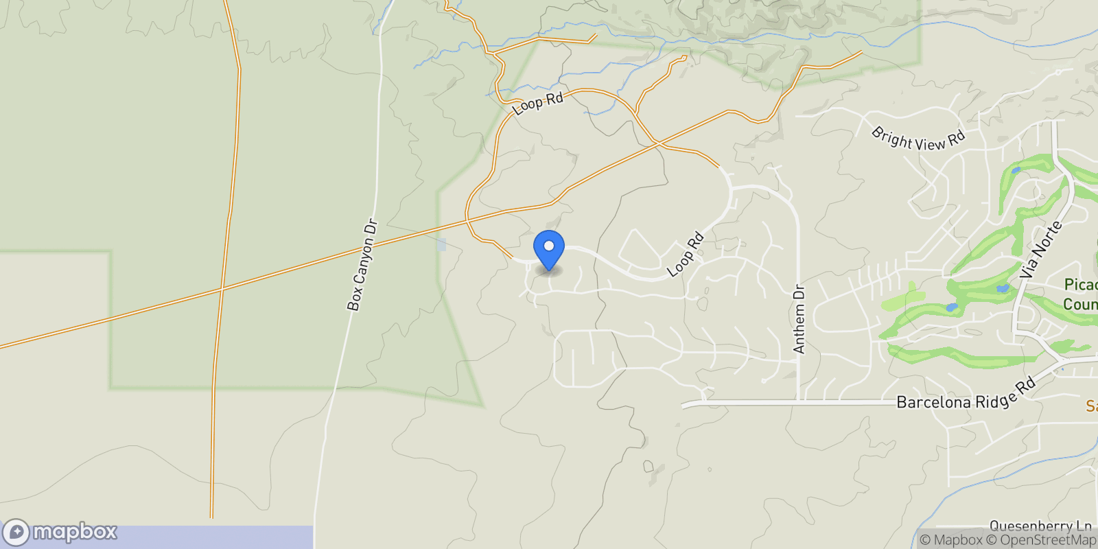 Map showing 1328 Techo Alto Place, Las Cruces, NM 88007, Las Cruces, New Mexico, United States.