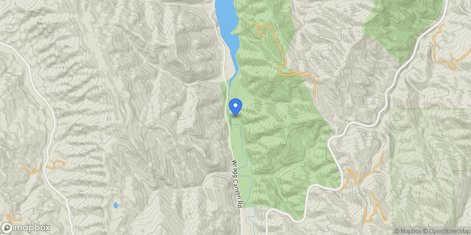 Map showing 5400 Wragg Canyon Rd, Napa, CA 94558, Napa, California, United States.