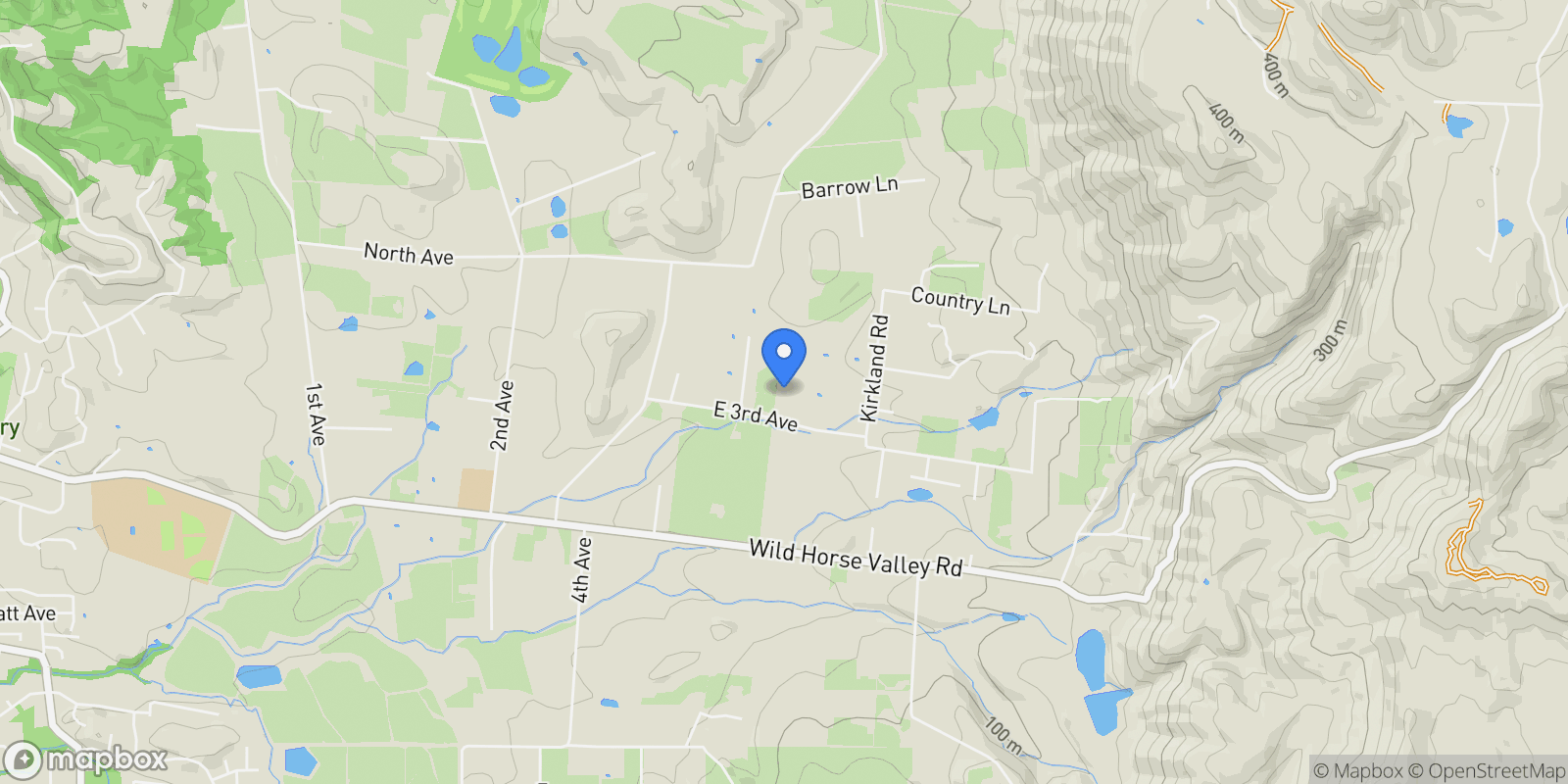 Map showing 4094 3rd Ave, Napa, CA 94558, Napa, California, United States.