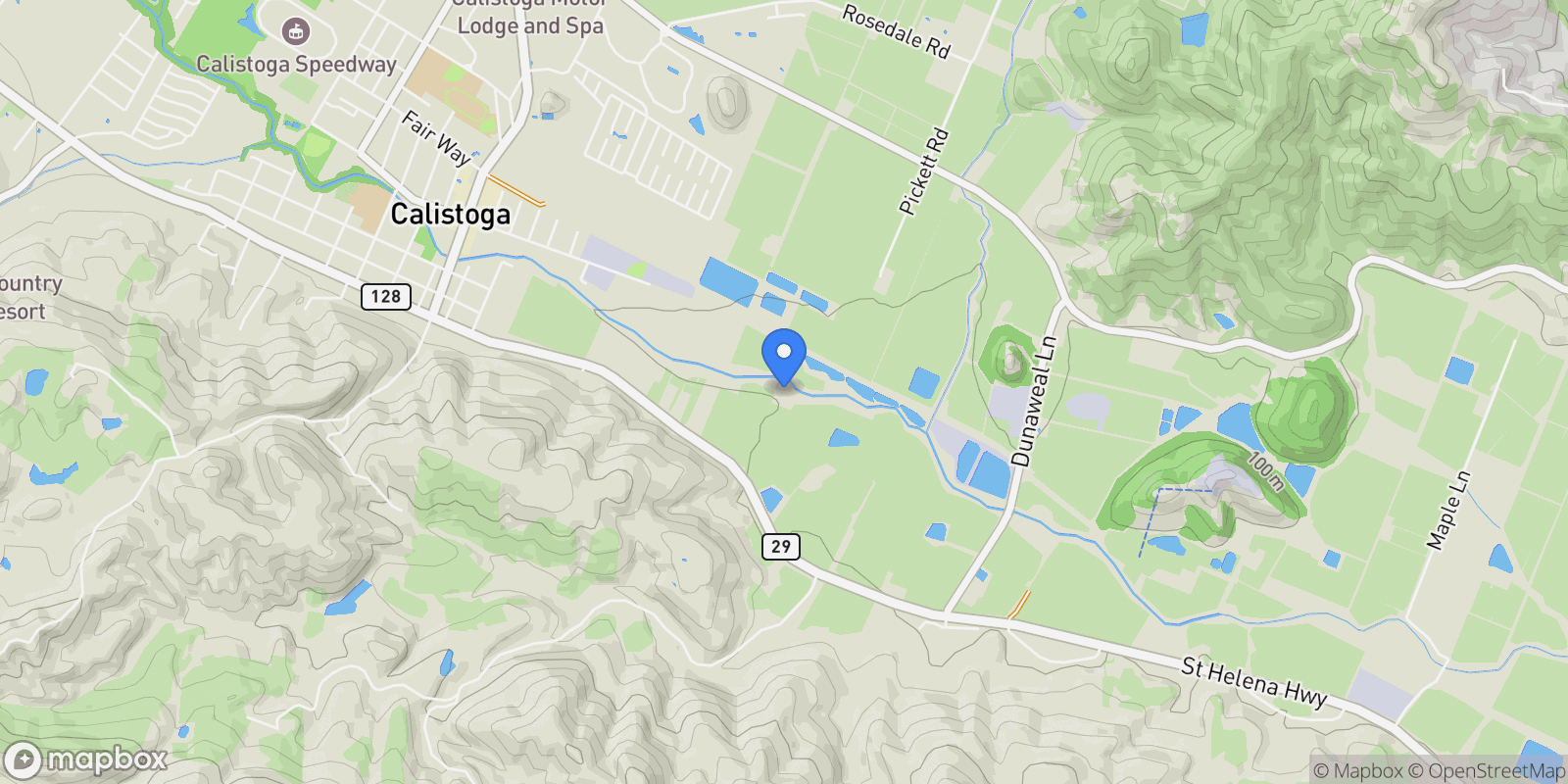 Map showing 4560 Saint Helena Hwy, Calistoga, CA 94515, Calistoga, California, United States.