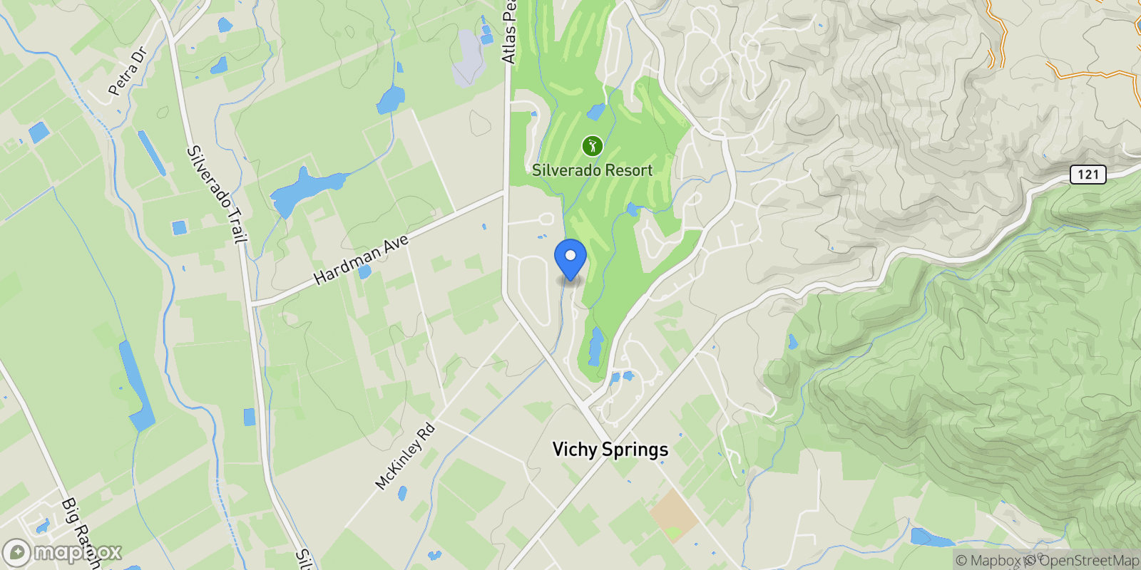 Map showing 265 Kaanapali Drive , Napa, CA 94558, Napa, California, United States.