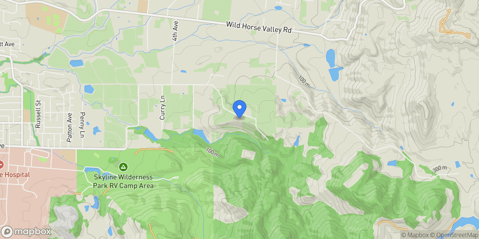 Map showing 215 Kreuzer Lane , Napa, CA 94559, Napa, California, United States.