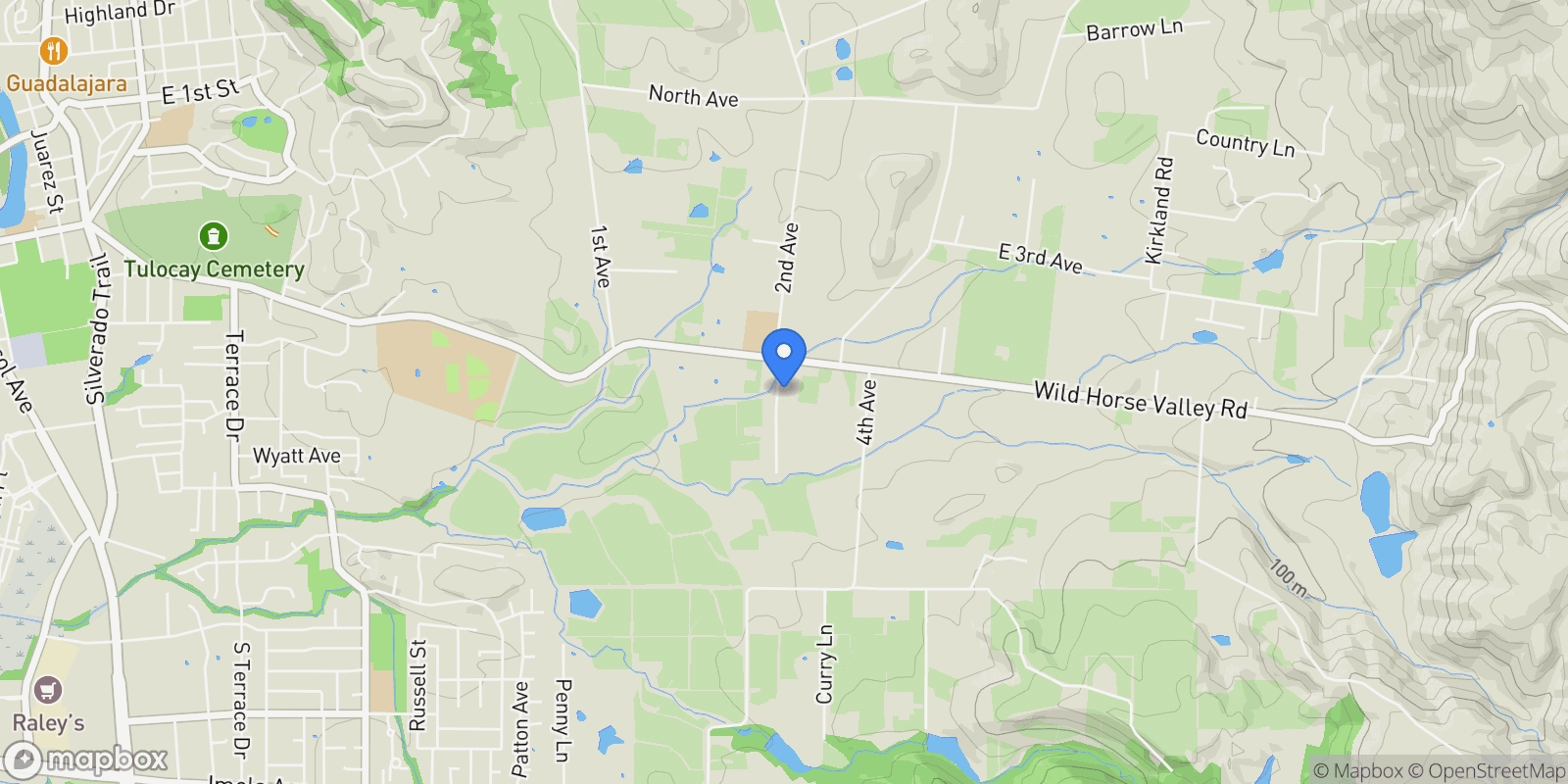 Map showing 1022 Berry Lane , Napa, CA 94558, Napa, California, United States.