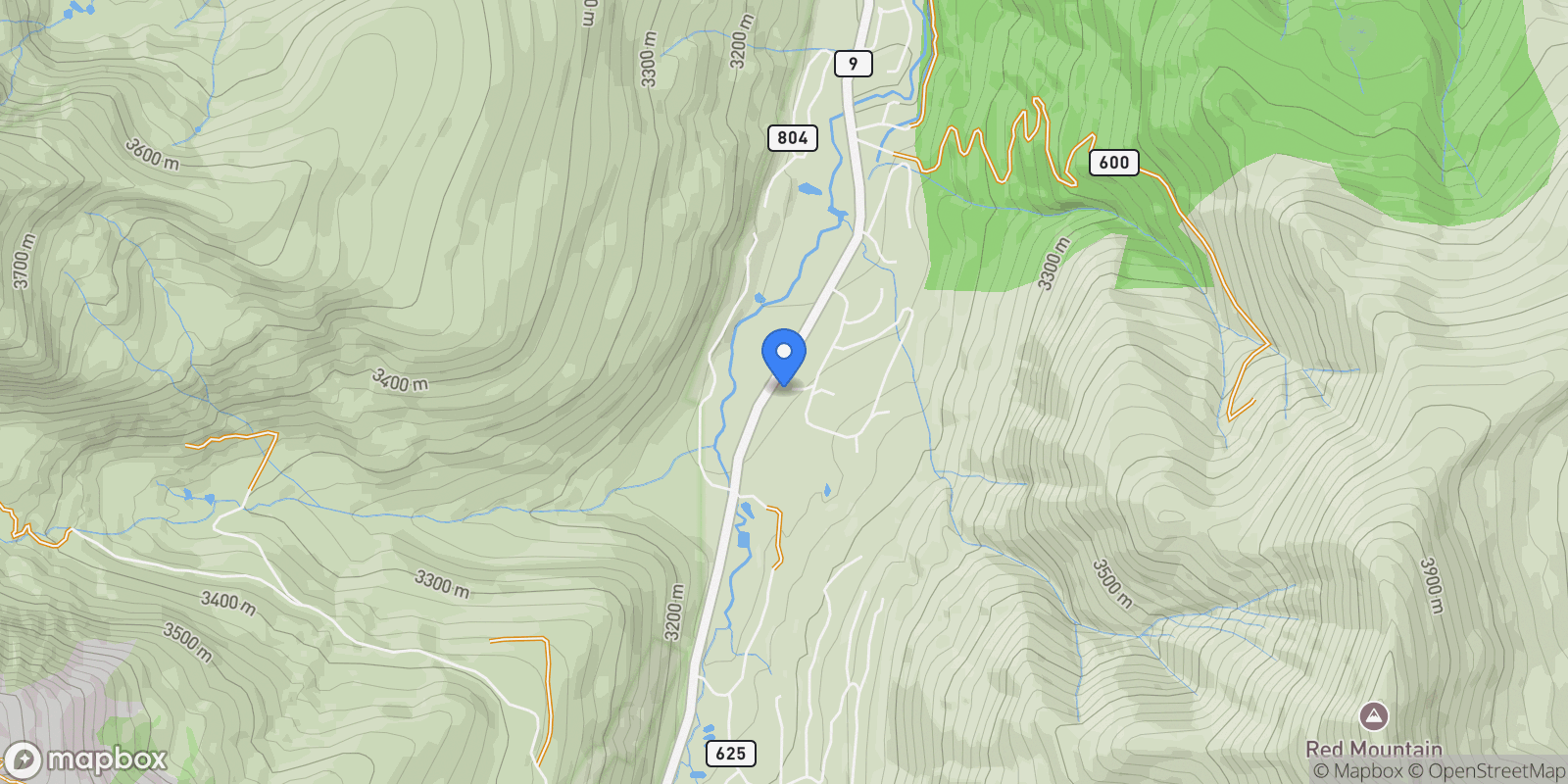 Map showing 40 Cooney Court , Blue River, CO 80424, Breckenridge, Colorado, United States.