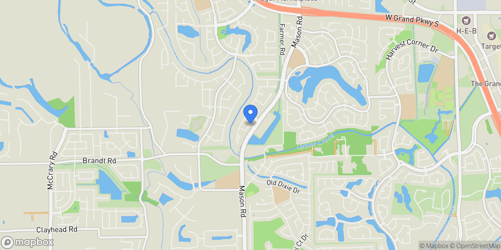 Map showing 8903 Purdy Crescent Trail, Richmond, TX 77406, Richmond, Texas, United States.