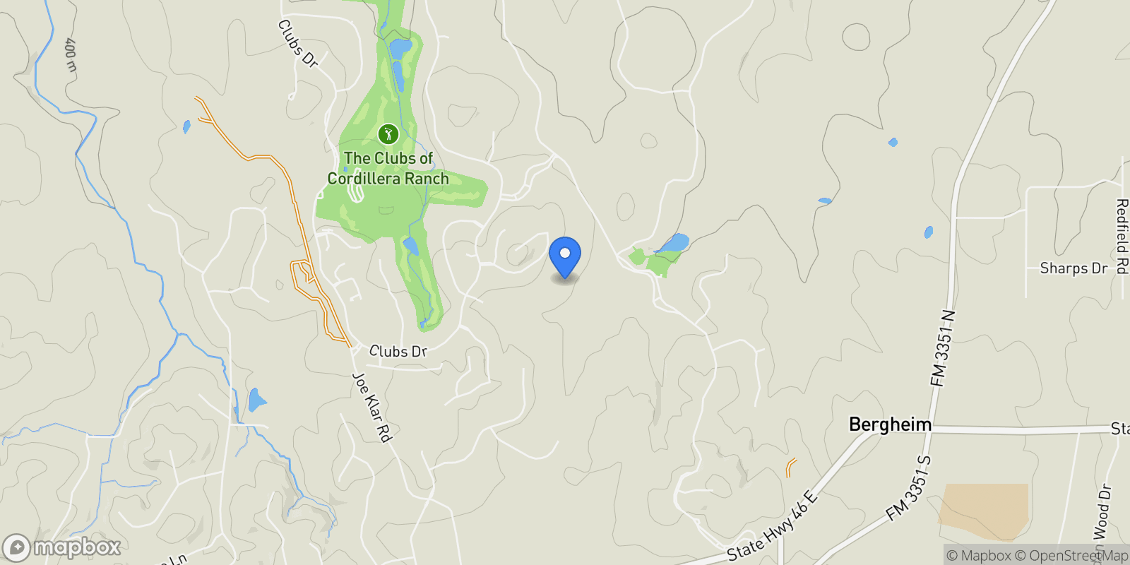 Map showing 504 Cordillera Trace, Boerne, TX 78006, Boerne, Texas, United States.