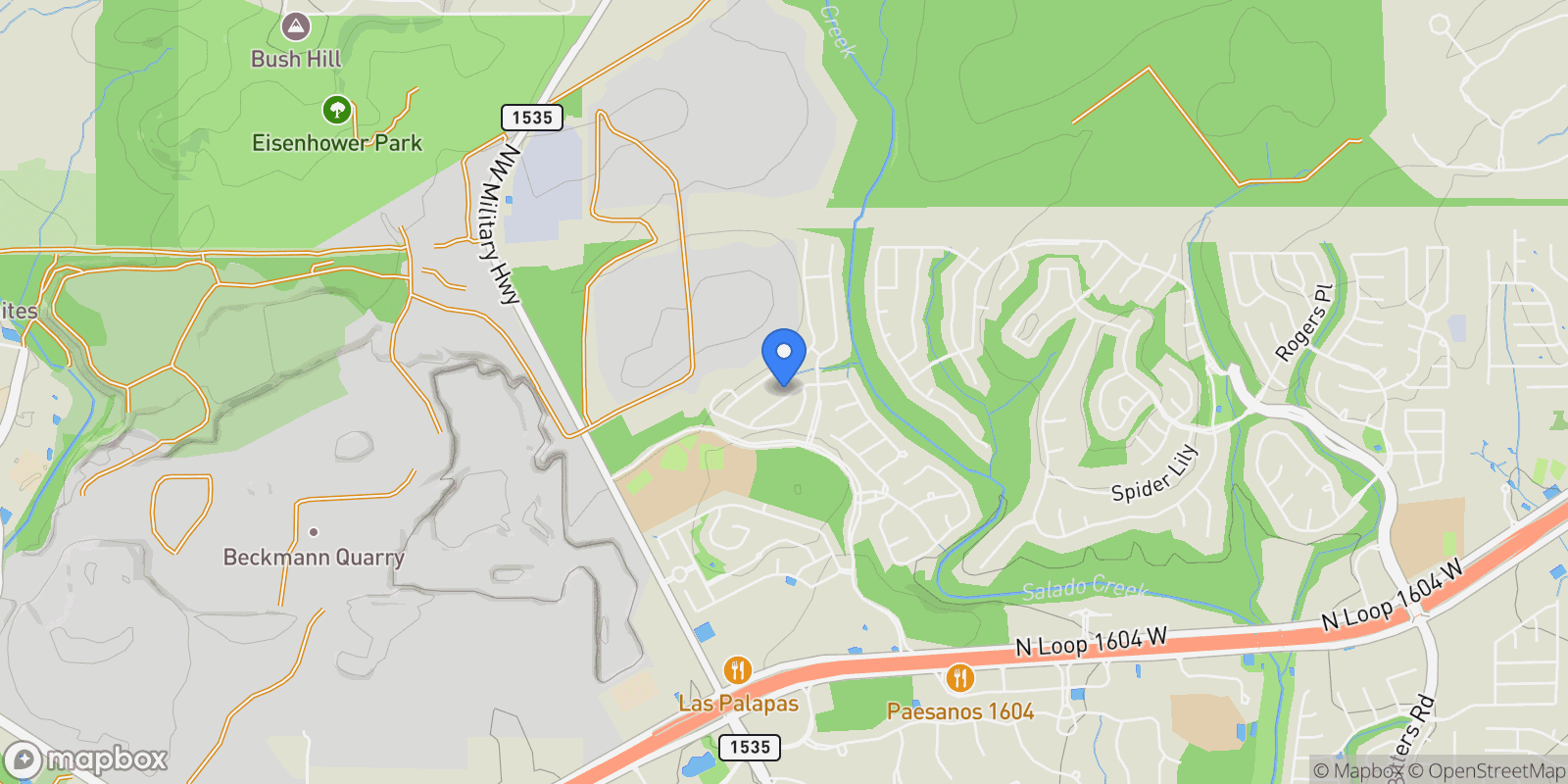Map showing 3827 Glenellen, San Antonio, TX 78257, San Antonio, Texas, United States.
