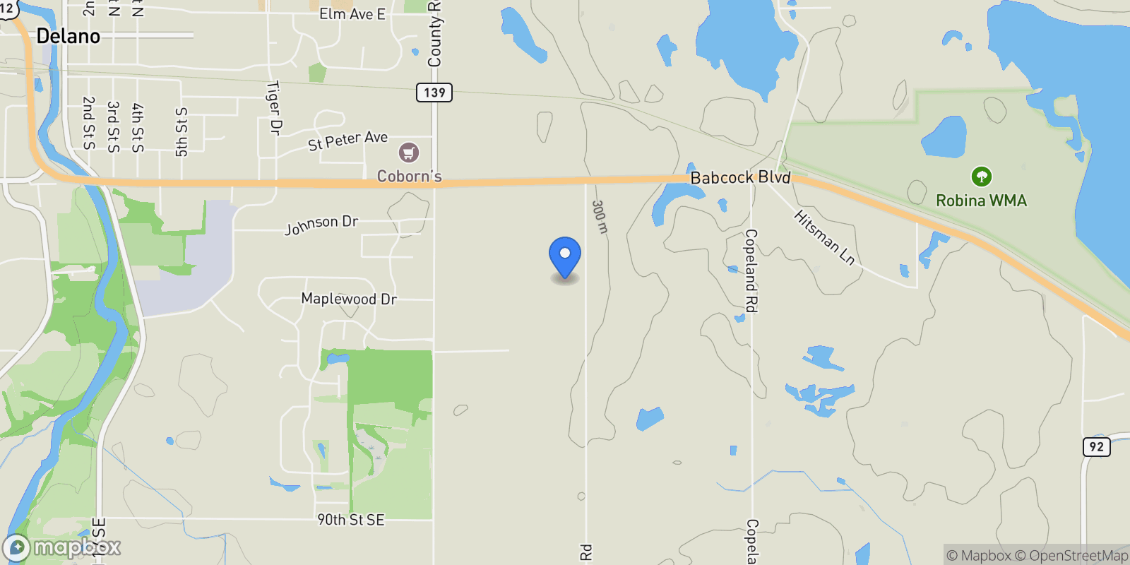 Map showing 2955 Nelson Rd, Independence, MN 55328, Independence, Minnesota, United States.