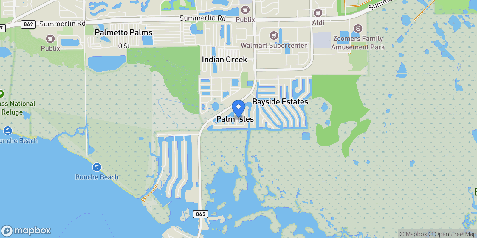 Map showing 17911 Grey Heron CT, FORT MYERS BEACH, FL 33931, Fort Myers Beach, Florida, United States.