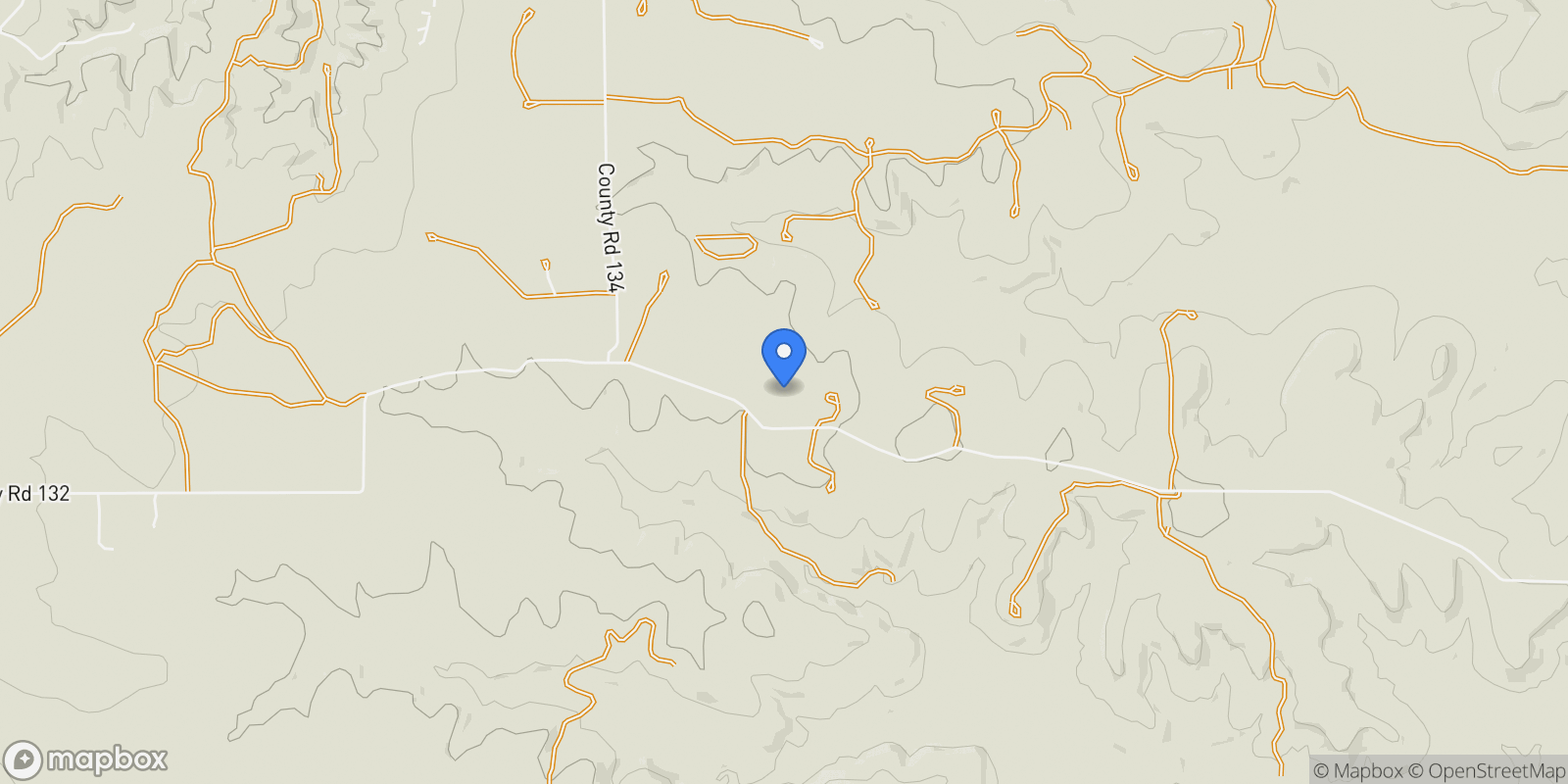 Map showing 6560 County Road 132, Stephenville, TX 76401, Stephenville, Texas, United States.