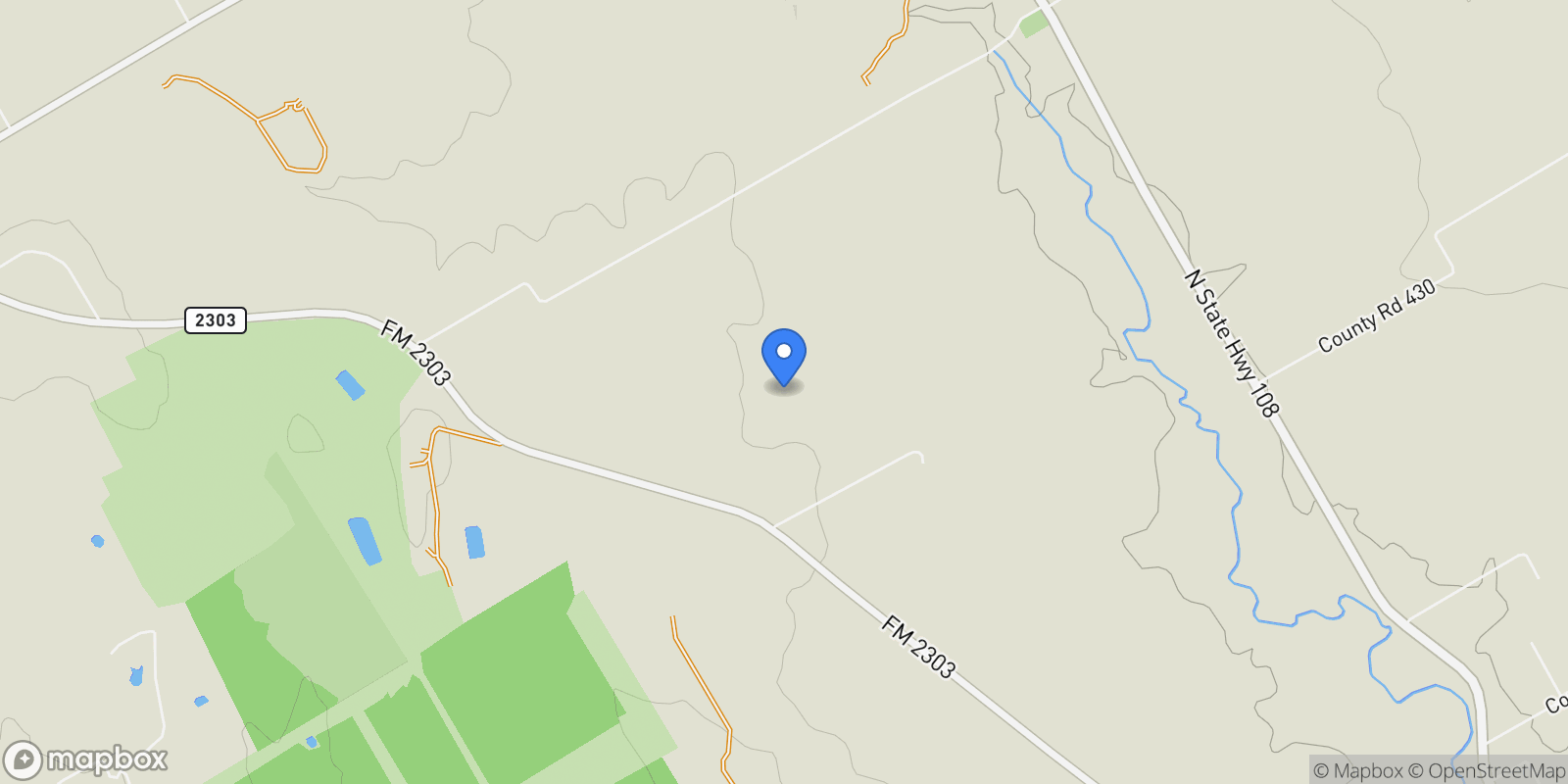 Map showing 6670 Fm 2303, Stephenville, TX 76401, Stephenville, Texas, United States.