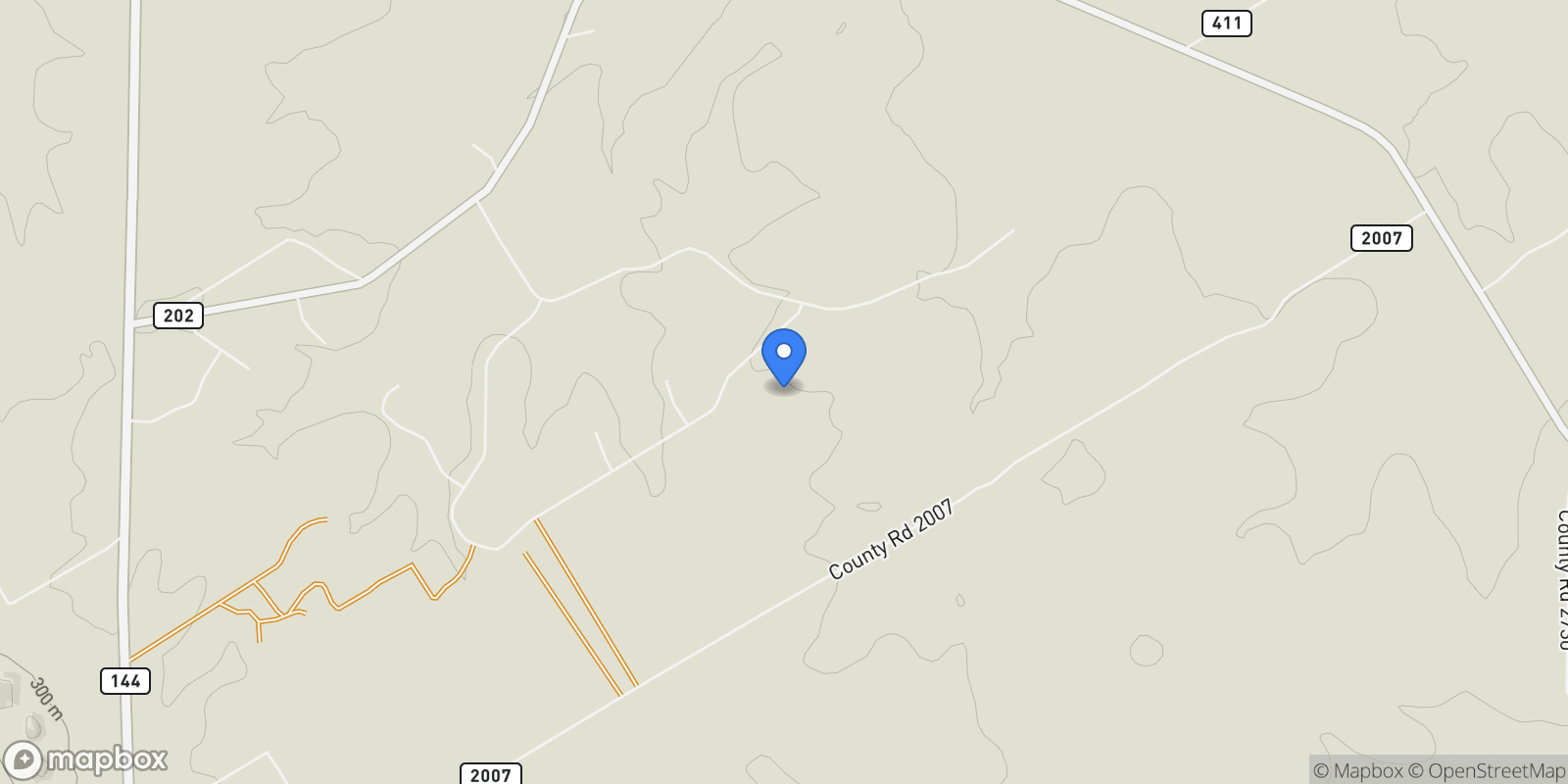 Map showing 2560 Shady Oaks Circle, Glen Rose, TX 76043, Glen Rose, Texas, United States.