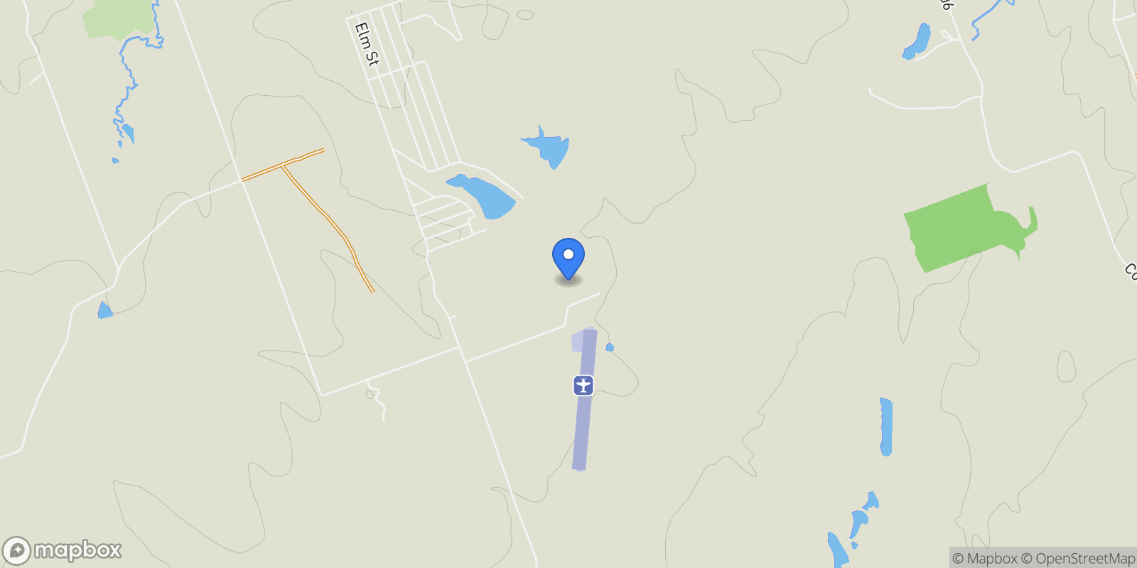 Map showing 188 Zindler Lane, Paige, TX 78659, Paige, Texas, United States.