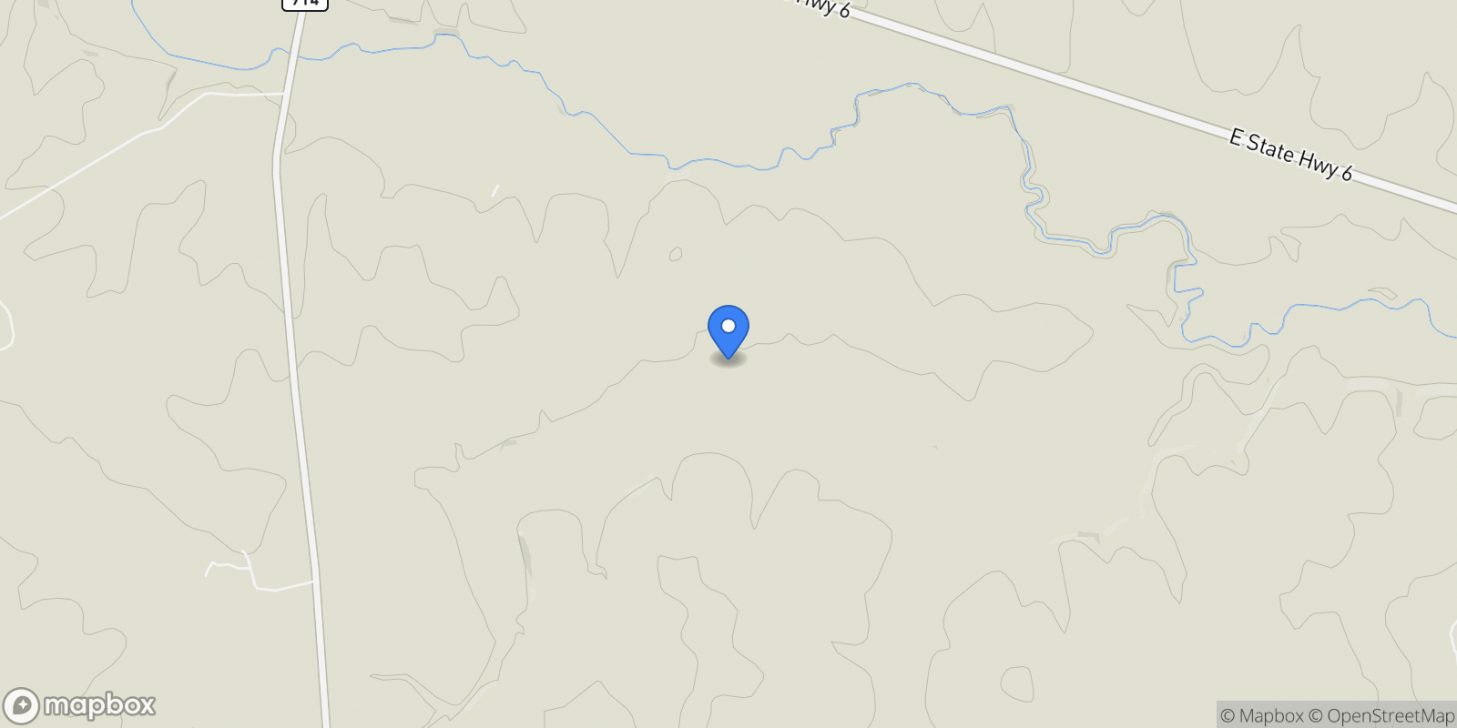 Map showing 2296 County Road 290, Dublin, TX 76446, Dublin, Texas, United States.