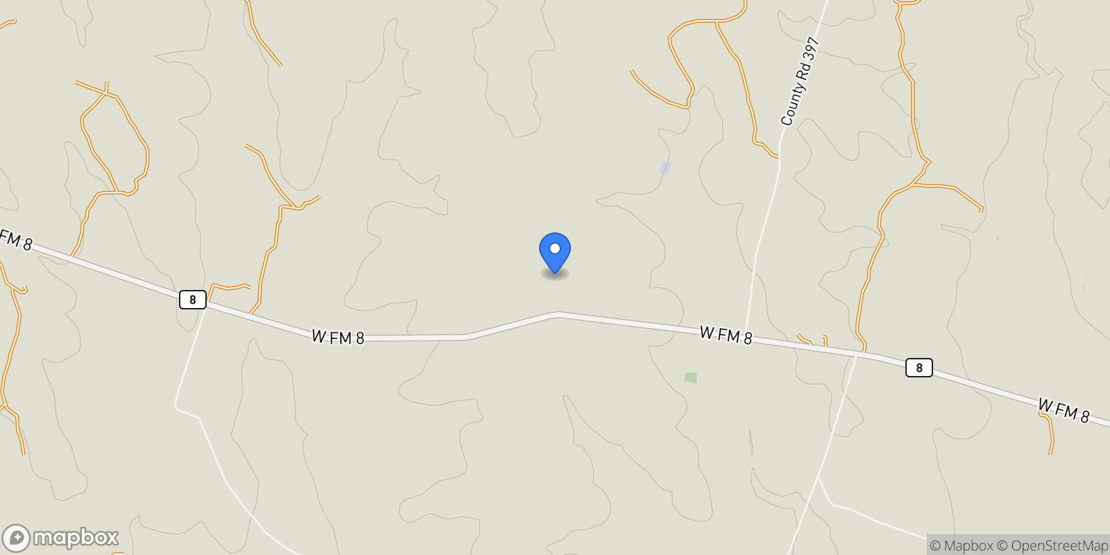 Map showing 31772 W Fm 8, Dublin, TX 76446, Dublin, Texas, United States.
