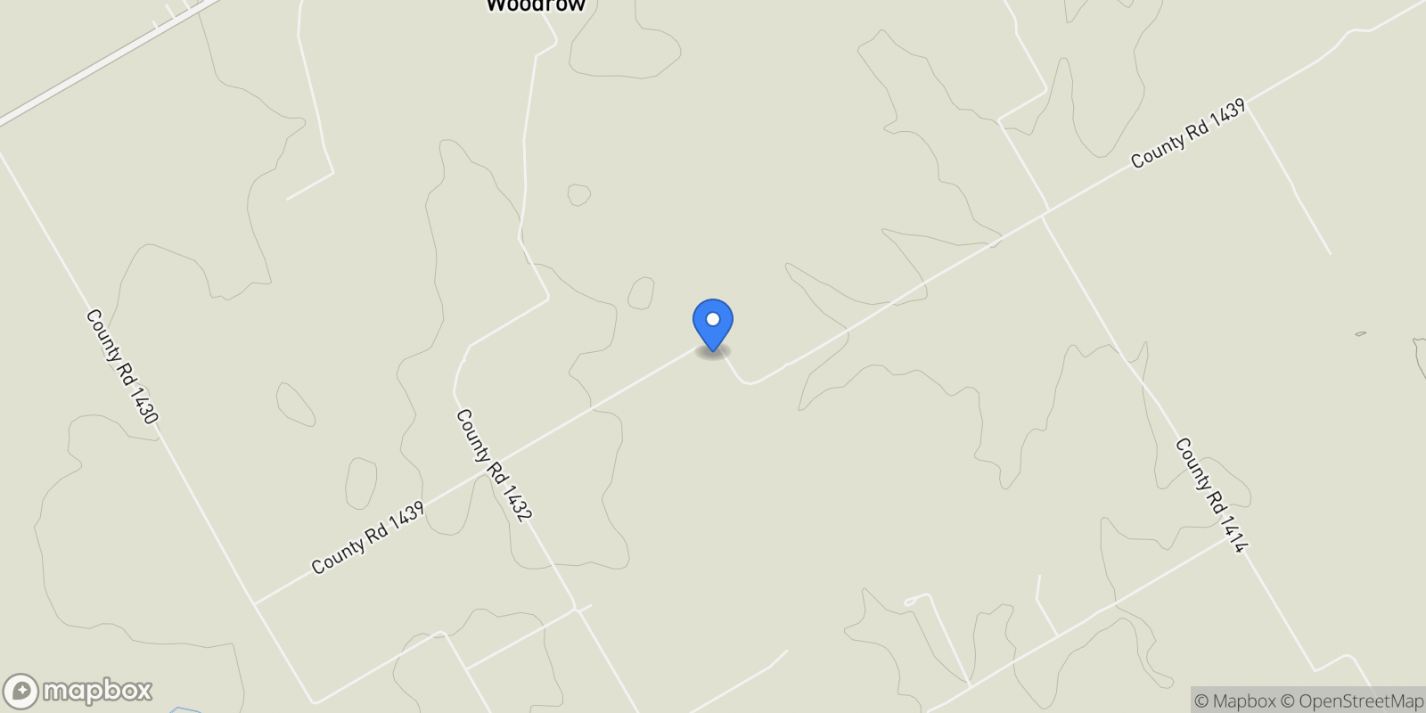 Map showing 470 HCR 1439, Covington, TX 76636, Covington, Texas, United States.