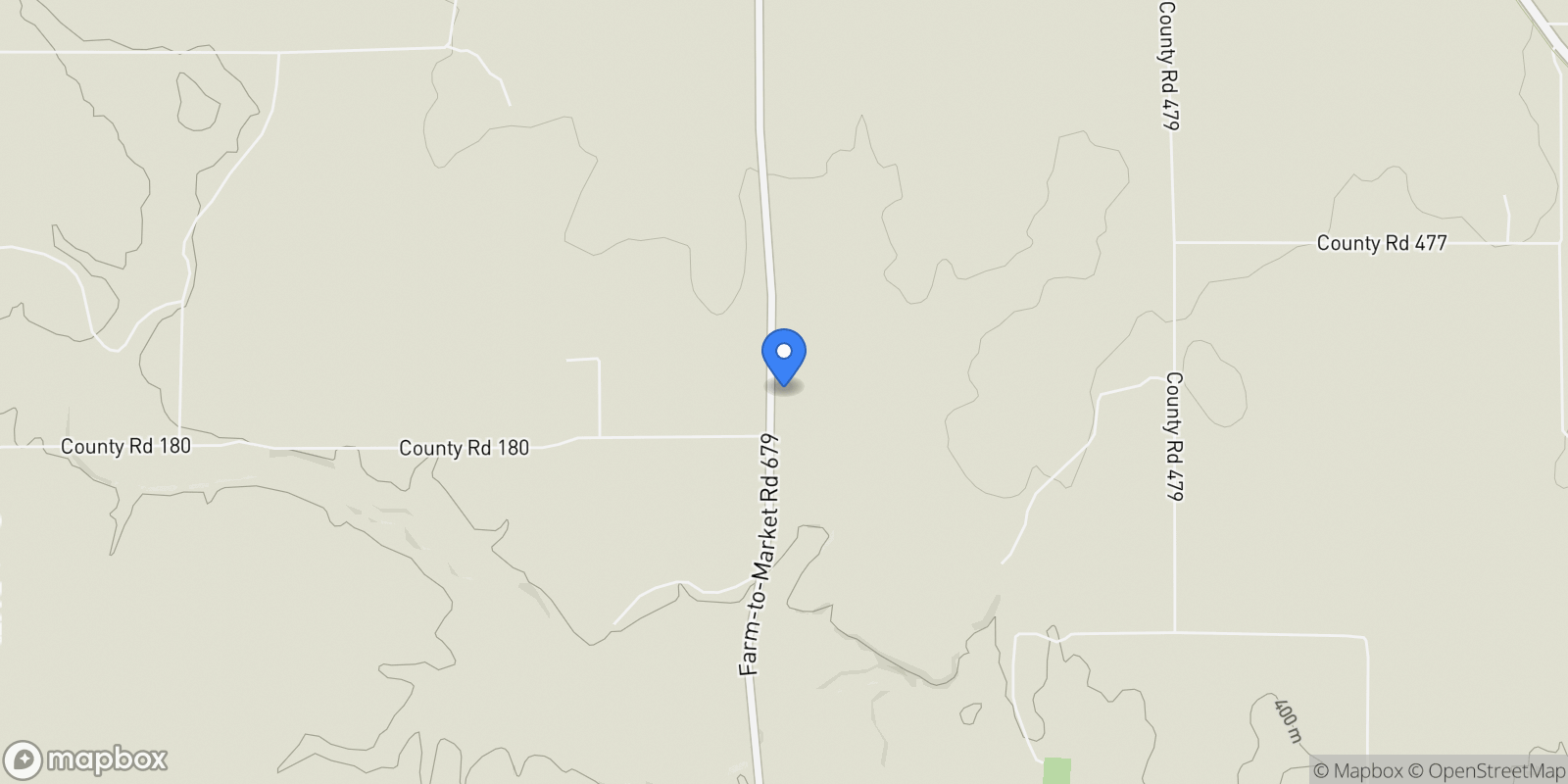 Map showing 2401B Hwy 679, Gorman, TX 76454, De Leon, Texas, United States.