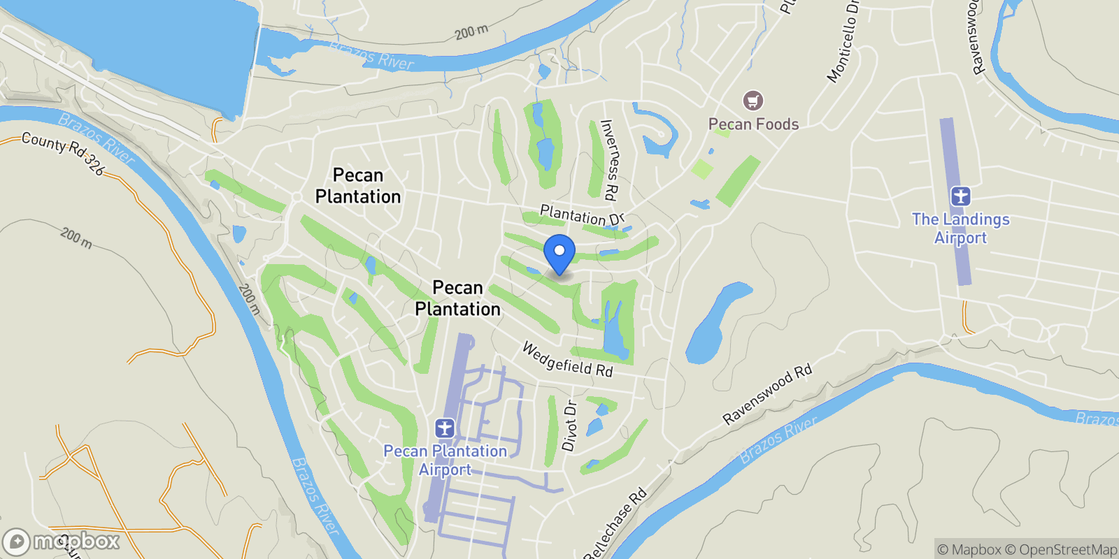 Map showing 5809 Nutcracker Drive, Granbury, TX 76049, Granbury, Texas, United States.