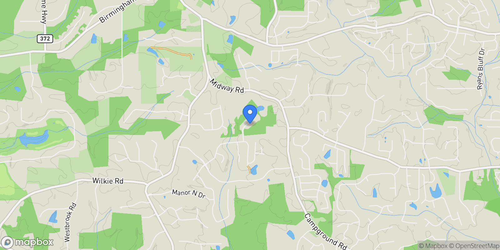 Map showing 412 Manor Ridge View, Alpharetta, GA 30004, Milton, Georgia, United States.
