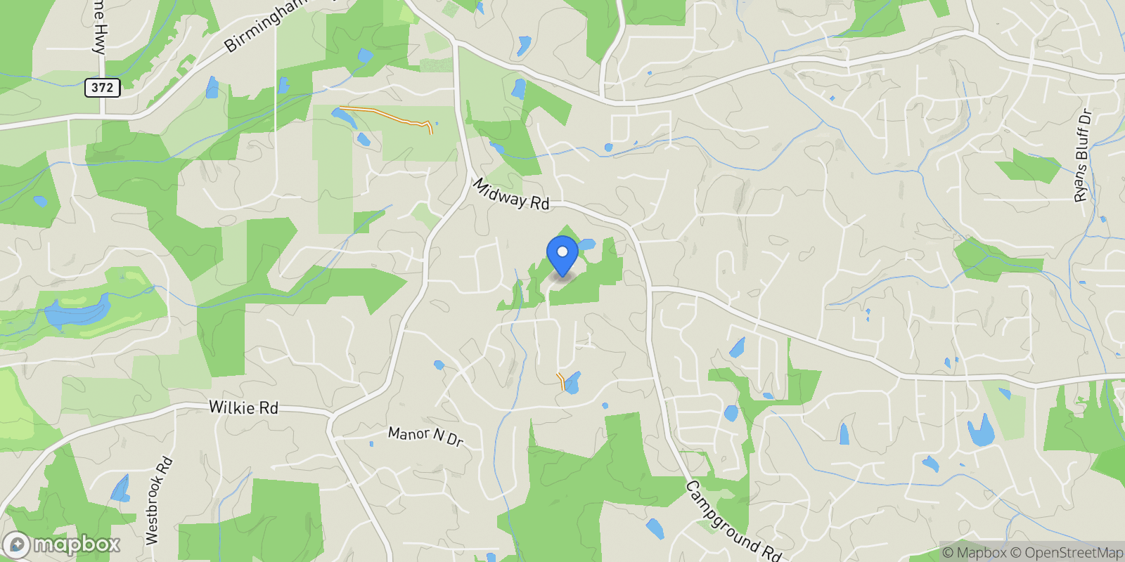 Map showing 412 Manor Ridge View, Alpharetta, GA 30004, Milton, Georgia, United States.